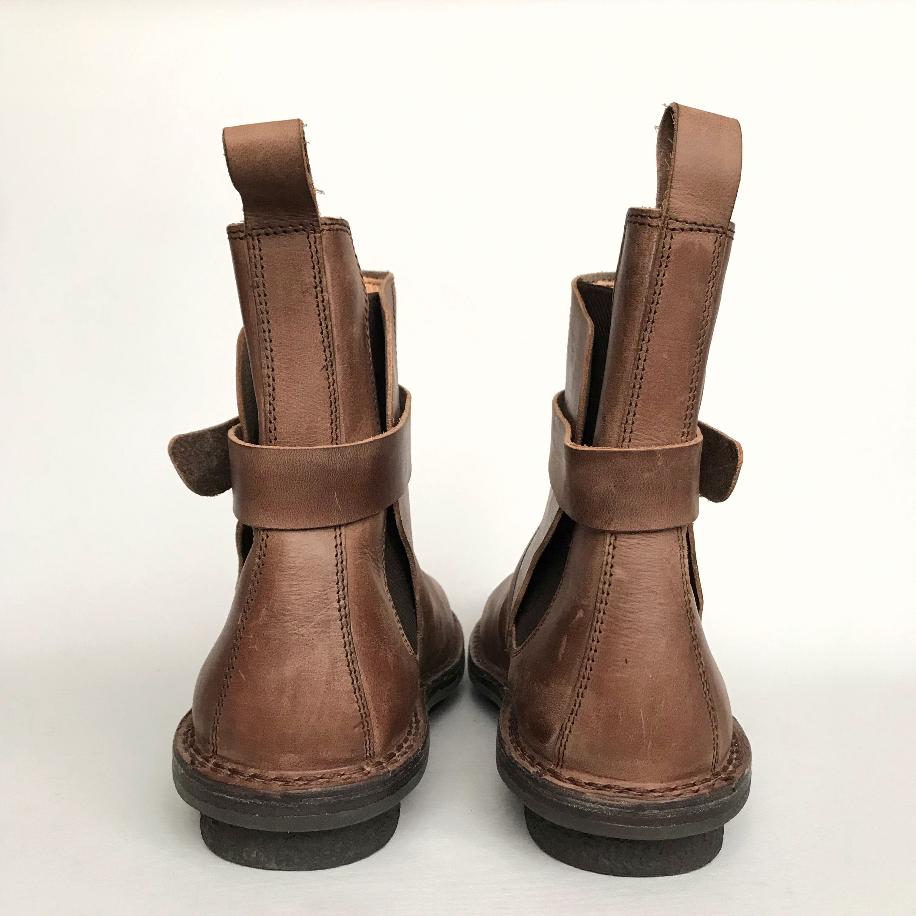 Trippen TRIPPEN TWO F AVANT GARDE UNISEX LEATHER CHELSEA BOOTS Size US 8.5 / IT 38.5 - 4 Thumbnail