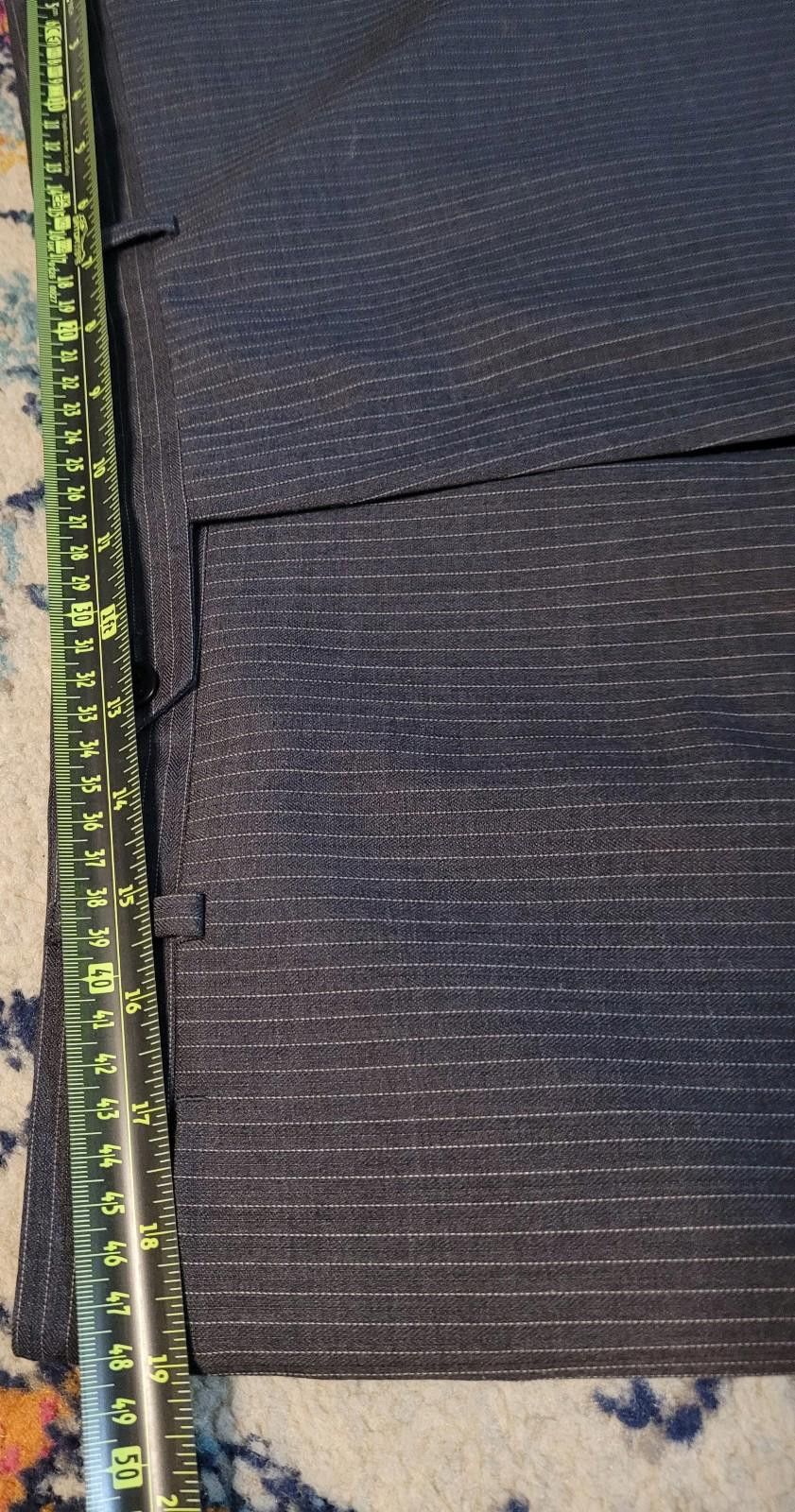 Tommy Hilfiger Tommy Hilfiger Mens 100% Soft Wool Suit Pants slacks 38/30 Size 46R - 7 Thumbnail