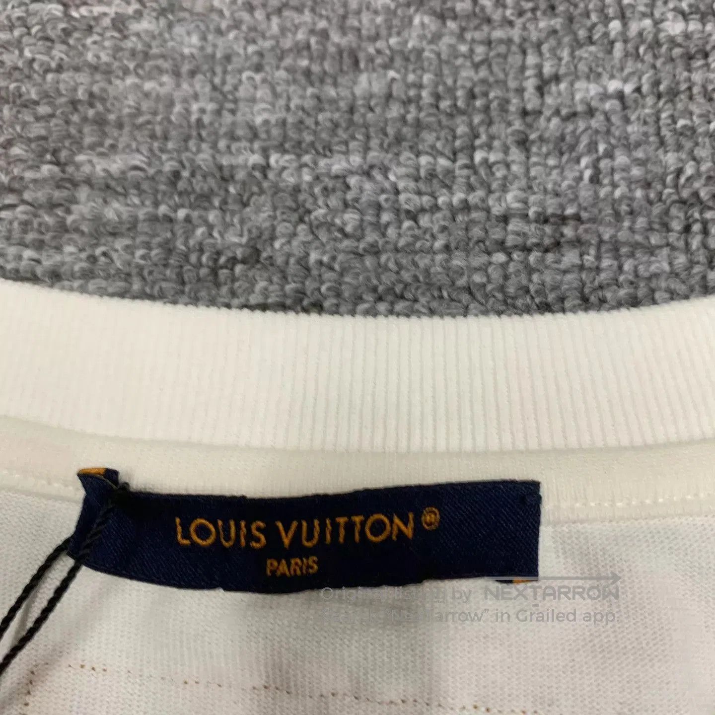 Louis Vuitton White Short-Sleeve Crewneck Shirt. Size US M / EU 48-50 / 2 - 4 Thumbnail