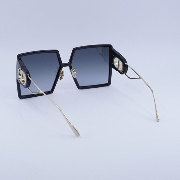 Dior Dior 30MONTAIGNE SU 12A1 Sunglasses Black Square Frame, Grad Size ONE SIZE - 11 Thumbnail