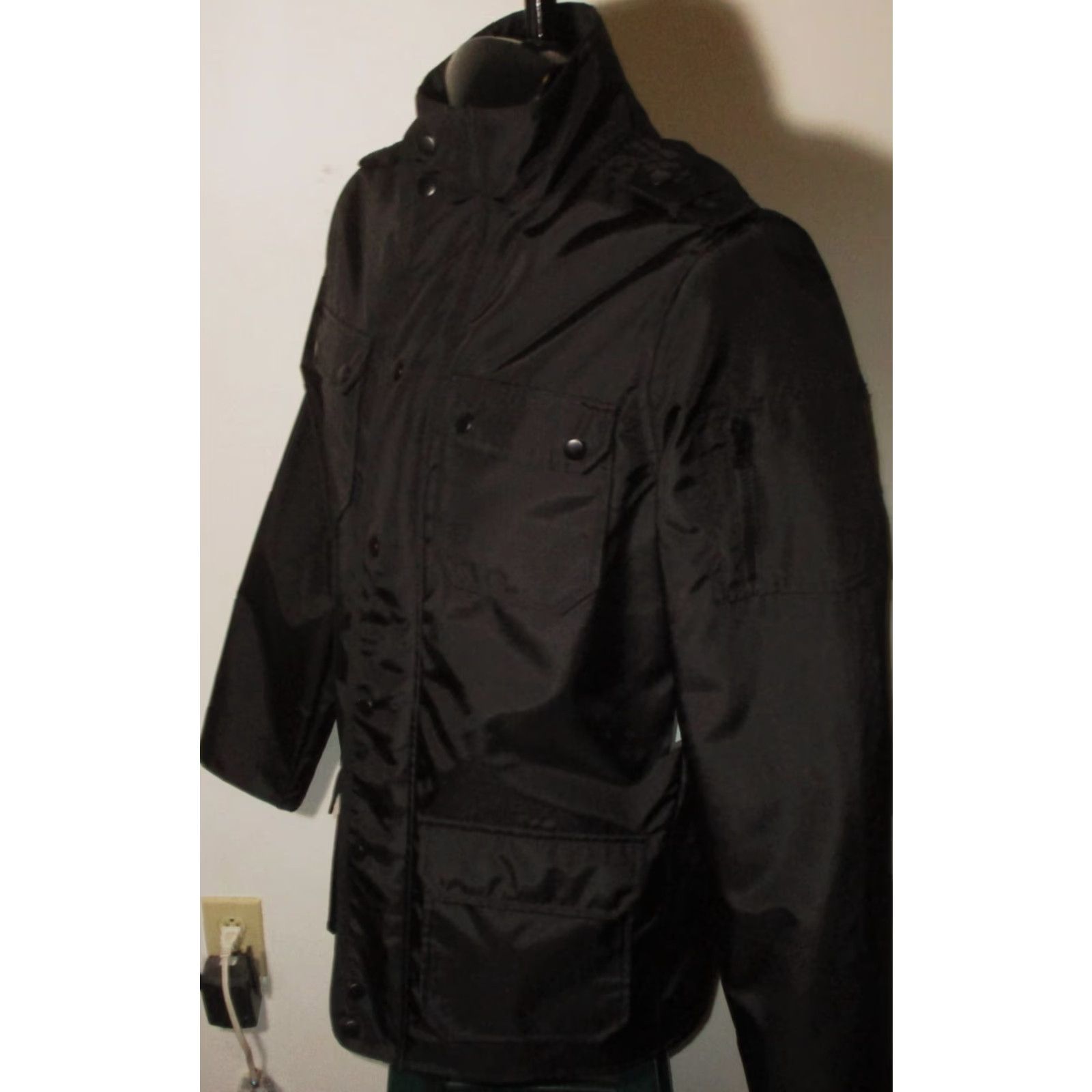 Apt. 9 APT. 9 Black Ballistic Nylon Full Zip Insulated Jacket Mens M NWT Size US M / EU 48-50 / 2 - 4 Thumbnail