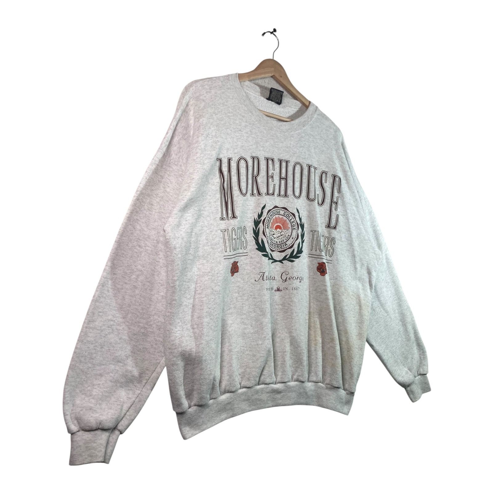 Vintage Vintage Morehouse College Tigers HBCU Crewneck XL Size US XL / EU 56 / 4 - 4 Thumbnail