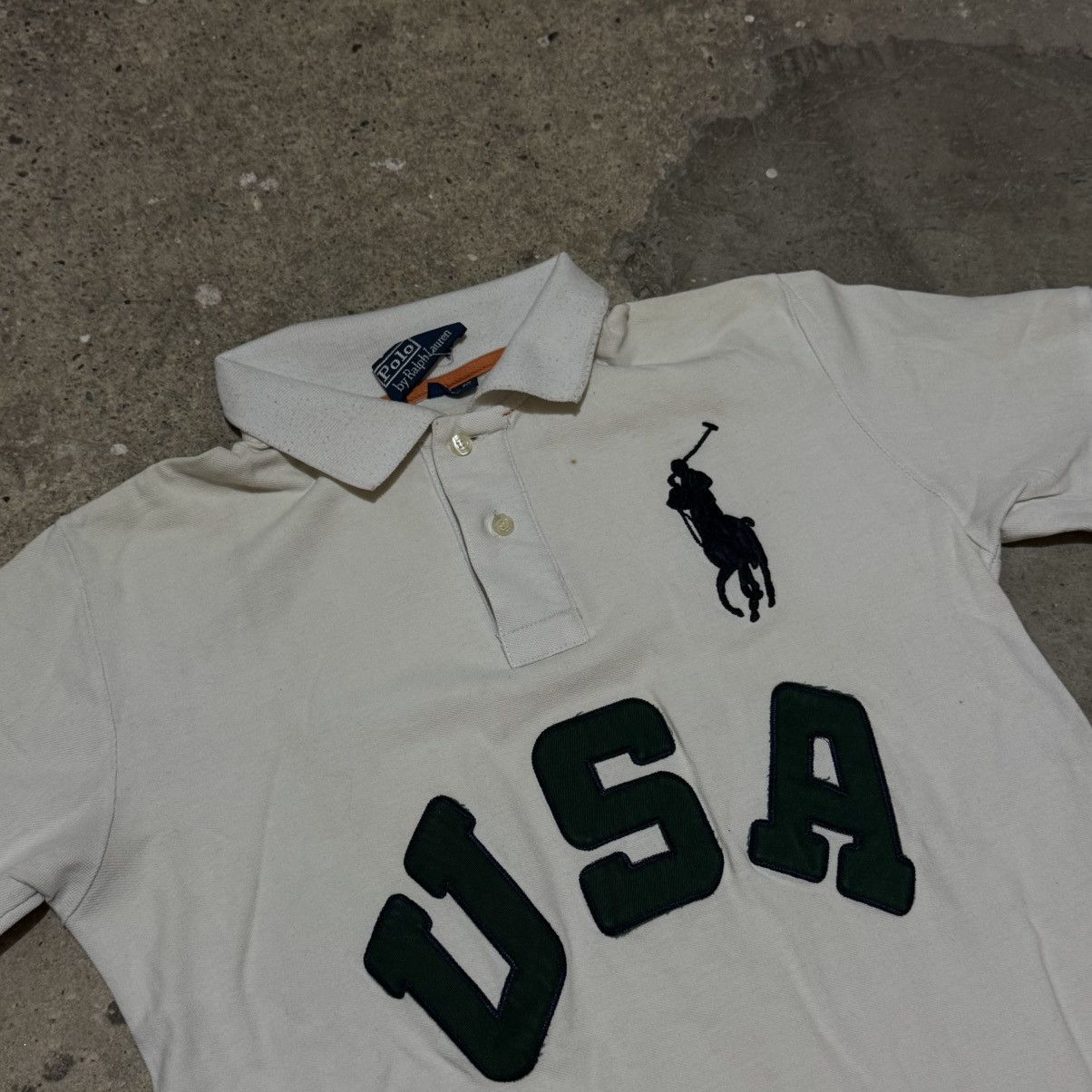 Polo Ralph Lauren × Ralph Lauren Vintage Polo Ralph Lauren y2k embroidered usa big logo Size US XL / EU 56 / 4 - 3 Thumbnail