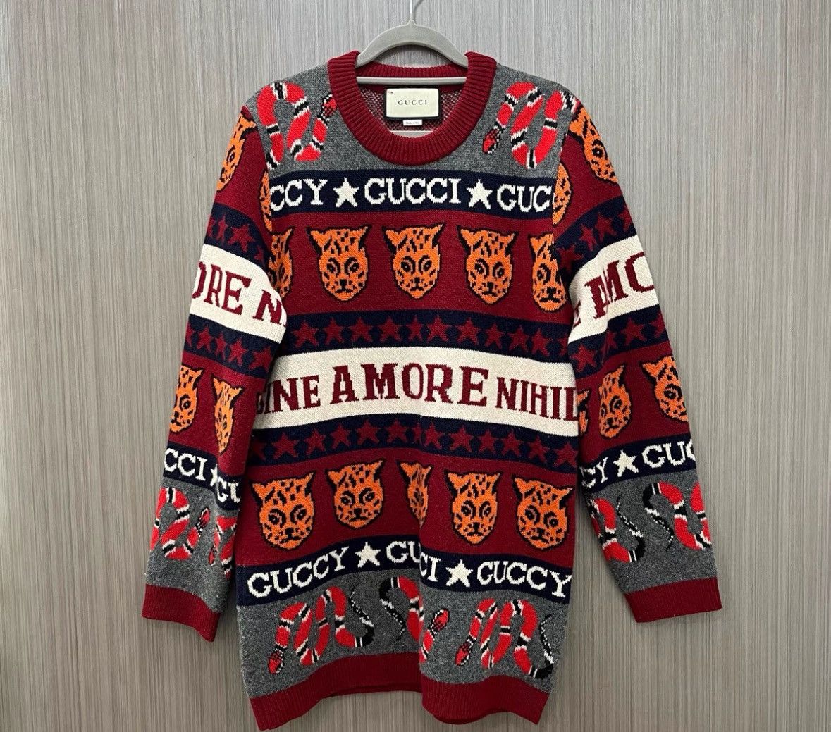 Gucci Gucci Multi-element sweater 2501-Nextarrow Size US L / EU 52-54 / 3 - 1 Thumbnail