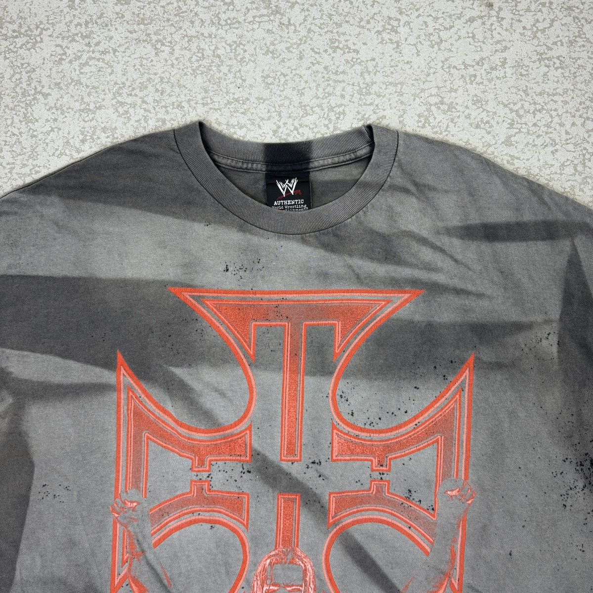 Vintage Crazy Faded WWE Triple H Screw The Rules Wrestling Size US XXL / EU 58 / 5 - 7 Thumbnail