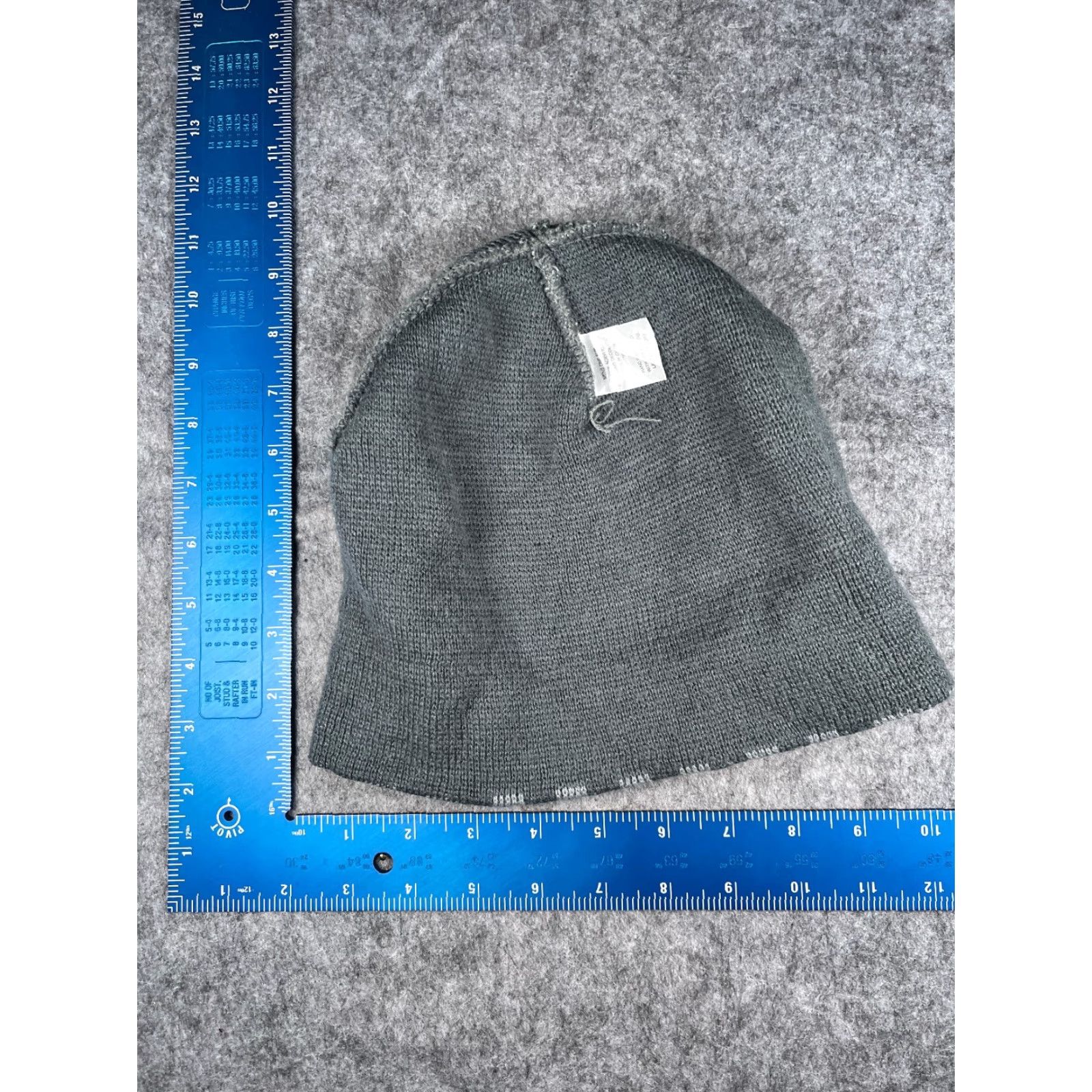 Ecko Unltd. Ecko Unltd Beanie Hat Adult One Size Gray Check Knit Ski Skateboard Mens Size ONE SIZE - 6 Thumbnail
