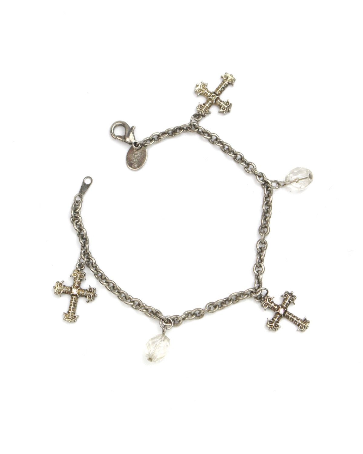 Hysteric Glamour 2000S CLAIRE’S ROMANTIC GOTH CROSS LINK BRACELET Size ONE SIZE - 1 Thumbnail