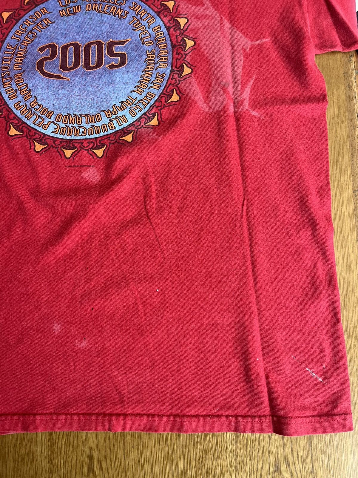 Band Tees Vintage ALL MAN BROTHERS Band Spring Tour 05’s (very Dirty) Size US M / EU 48-50 / 2 - 15 Thumbnail