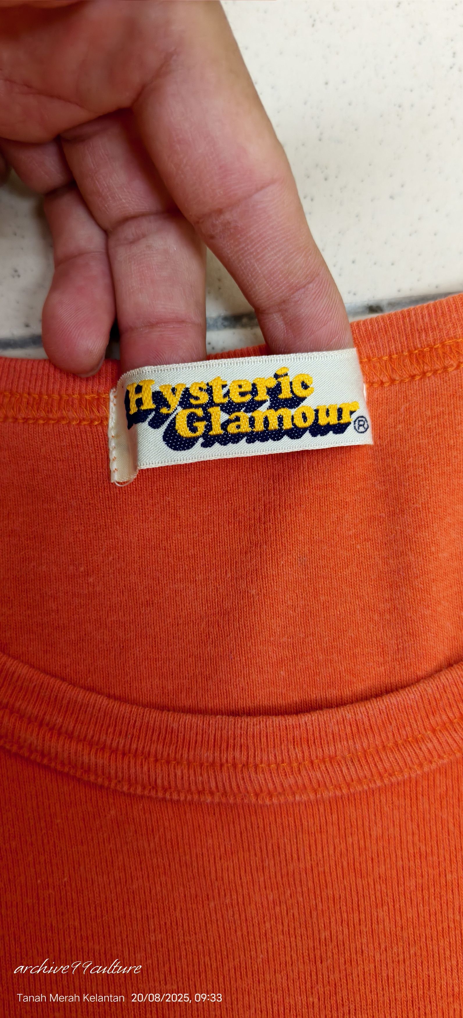 Hysteric Glamour Vintage 90's Hysteric Glamour archive Tee Size ONE SIZE - 5 Thumbnail