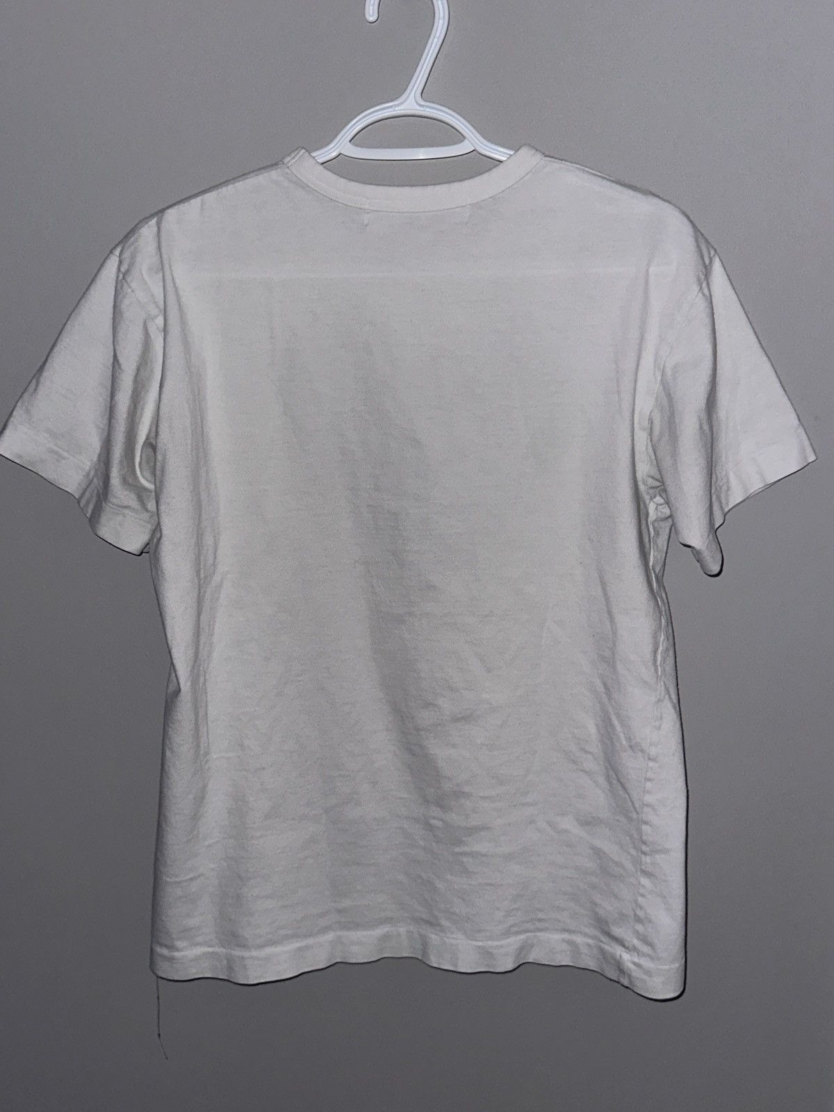 Comme des Garcons PLAY Comme des Garçons Play Heart Tee – White Size US L / EU 52-54 / 3 - 4 Thumbnail