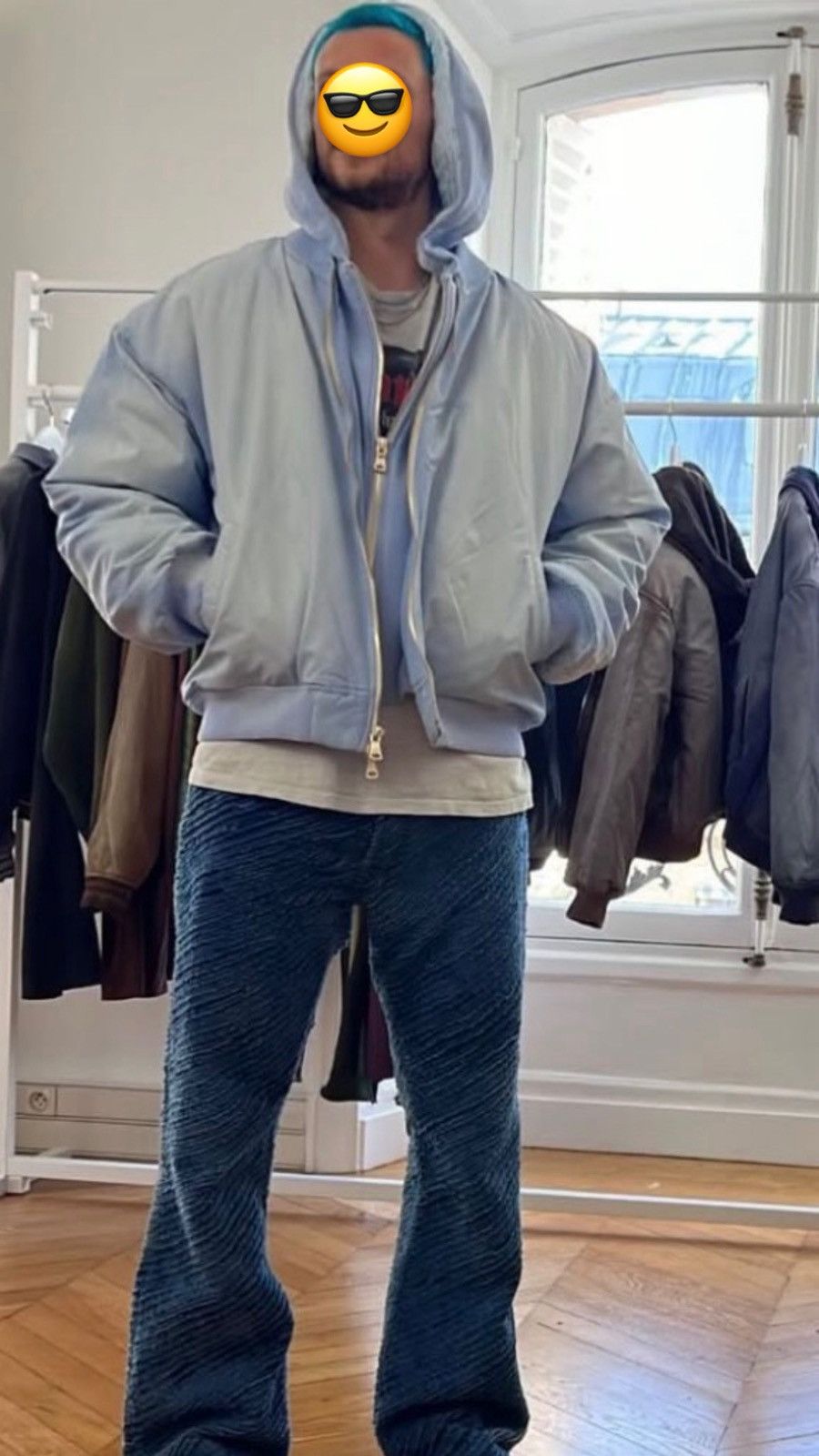 Alchemist Alchemist layered bomber hoodie faux mink Size US M / EU 48-50 / 2 - 13 Thumbnail