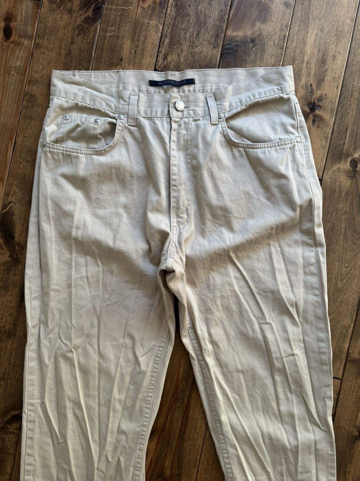 Valentino Valentino Khaki Pants Size US 36 / EU 52 - 4 Thumbnail