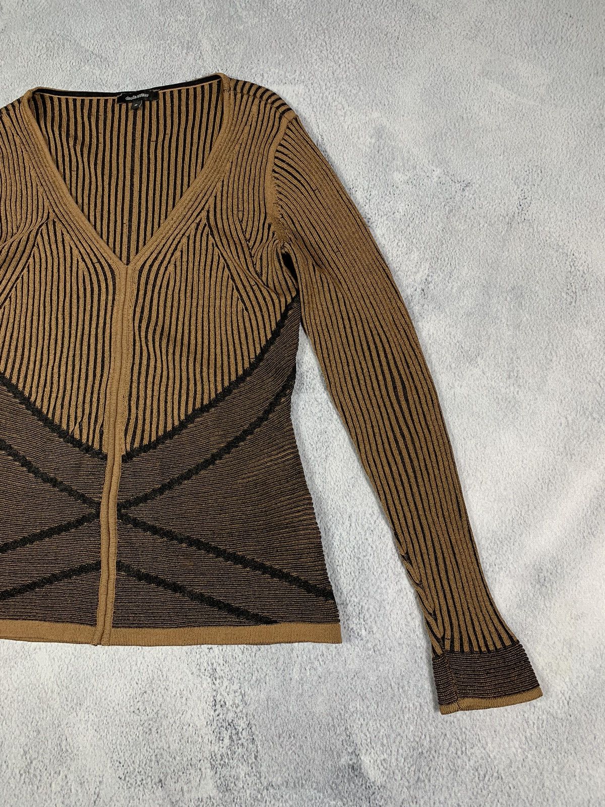 Vintage Vintage Y2K Avant garde longsleeve blouse streetwear size M Size M / US 6-8 / IT 42-44 - 3 Thumbnail