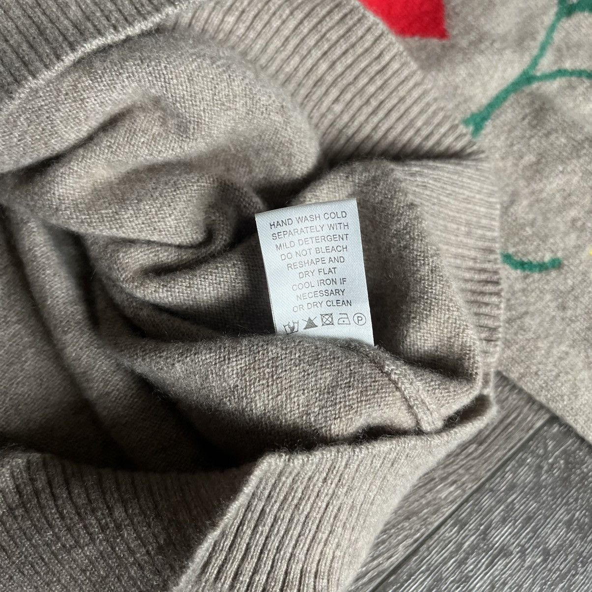 Other Jumper 1234 Heart Flower Logo 100% Cashmere Sweater Beige Size XL / US 12-14 / IT 48-50 - 6 Thumbnail