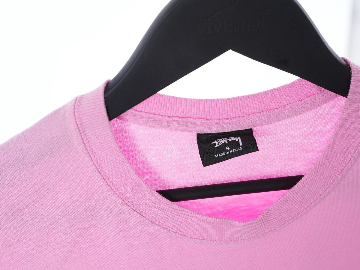 Stussy Vintage Stussy Big Logo tee pink size L Size US S / EU 44-46 / 1 - 4 Thumbnail
