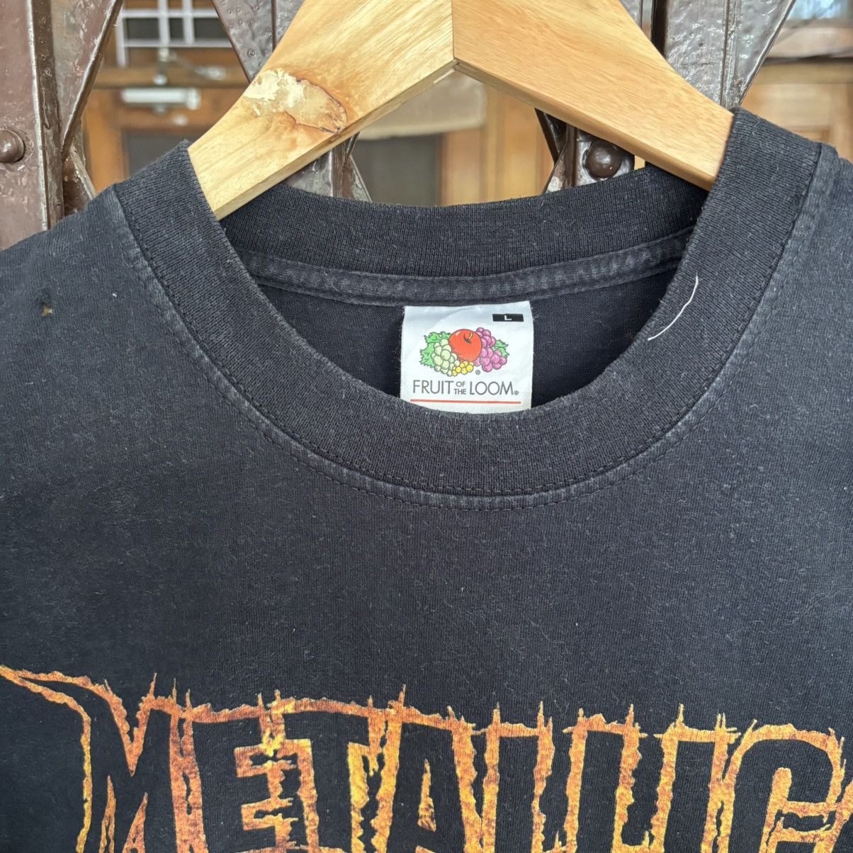 Metallica Vintage Metallica Pushead 2003 World Tour T shirt Size US L / EU 52-54 / 3 - 4 Thumbnail