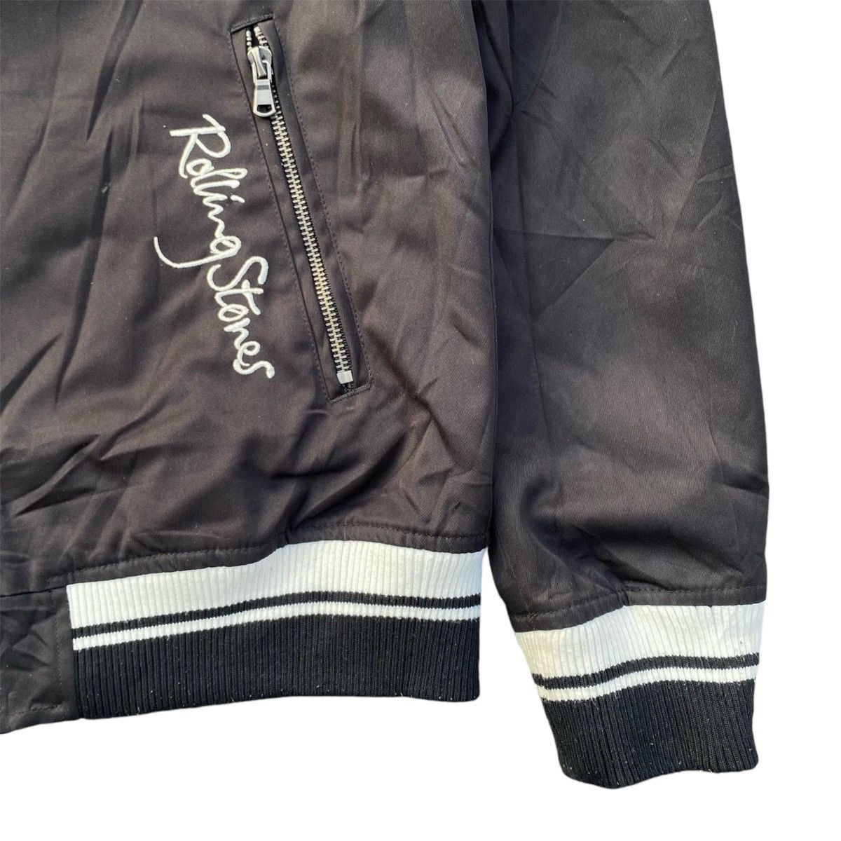 JACKROSE × Japanese Brand × The Rolling Stones Jack Rose x The Rolling Stones Reversible Bomber Jacket Size US M / EU 48-50 / 2 - 4 Thumbnail