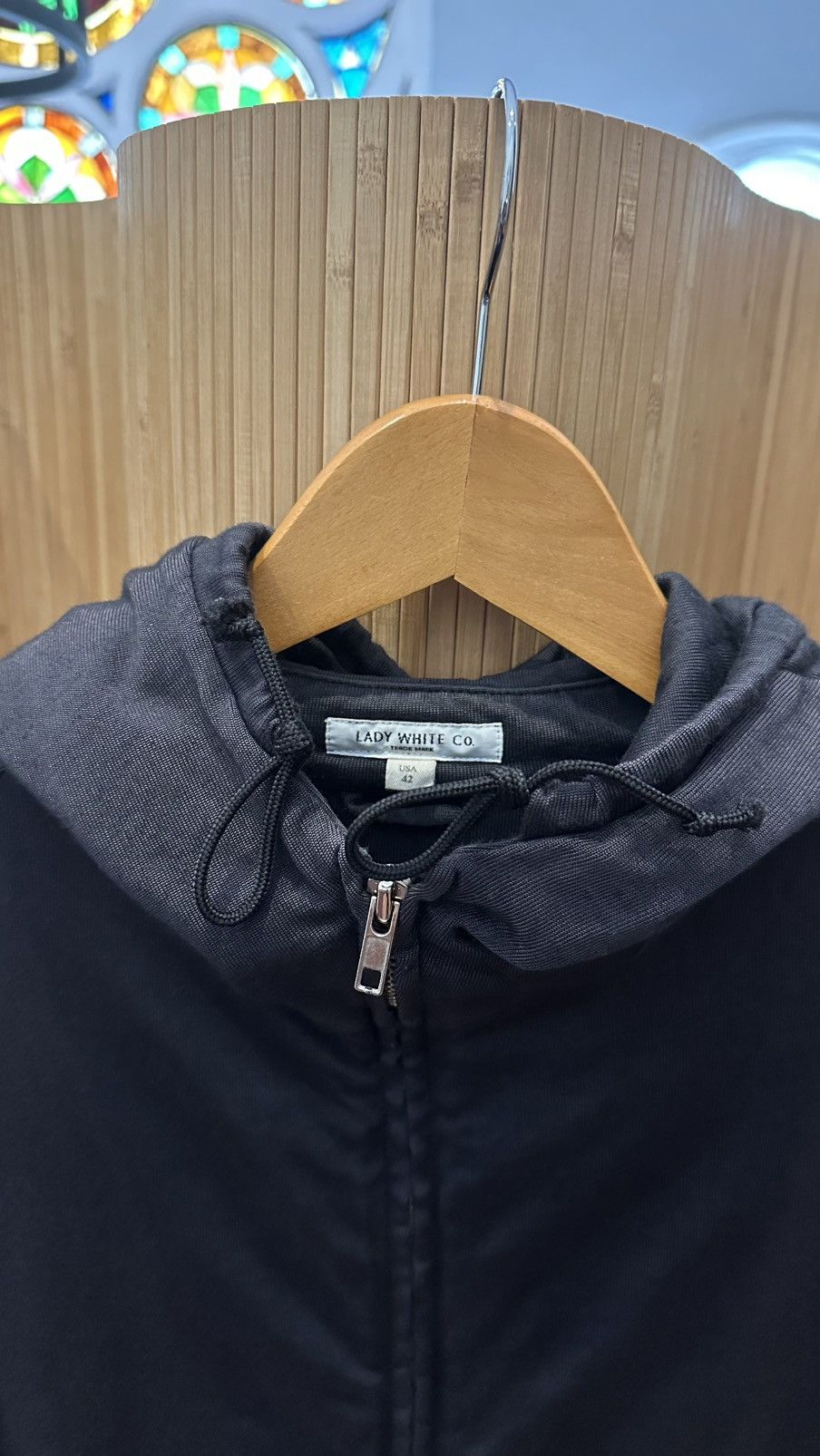 Lady White Co. Dark Grey Zip Parka Size US XL / EU 56 / 4 - 2 Thumbnail