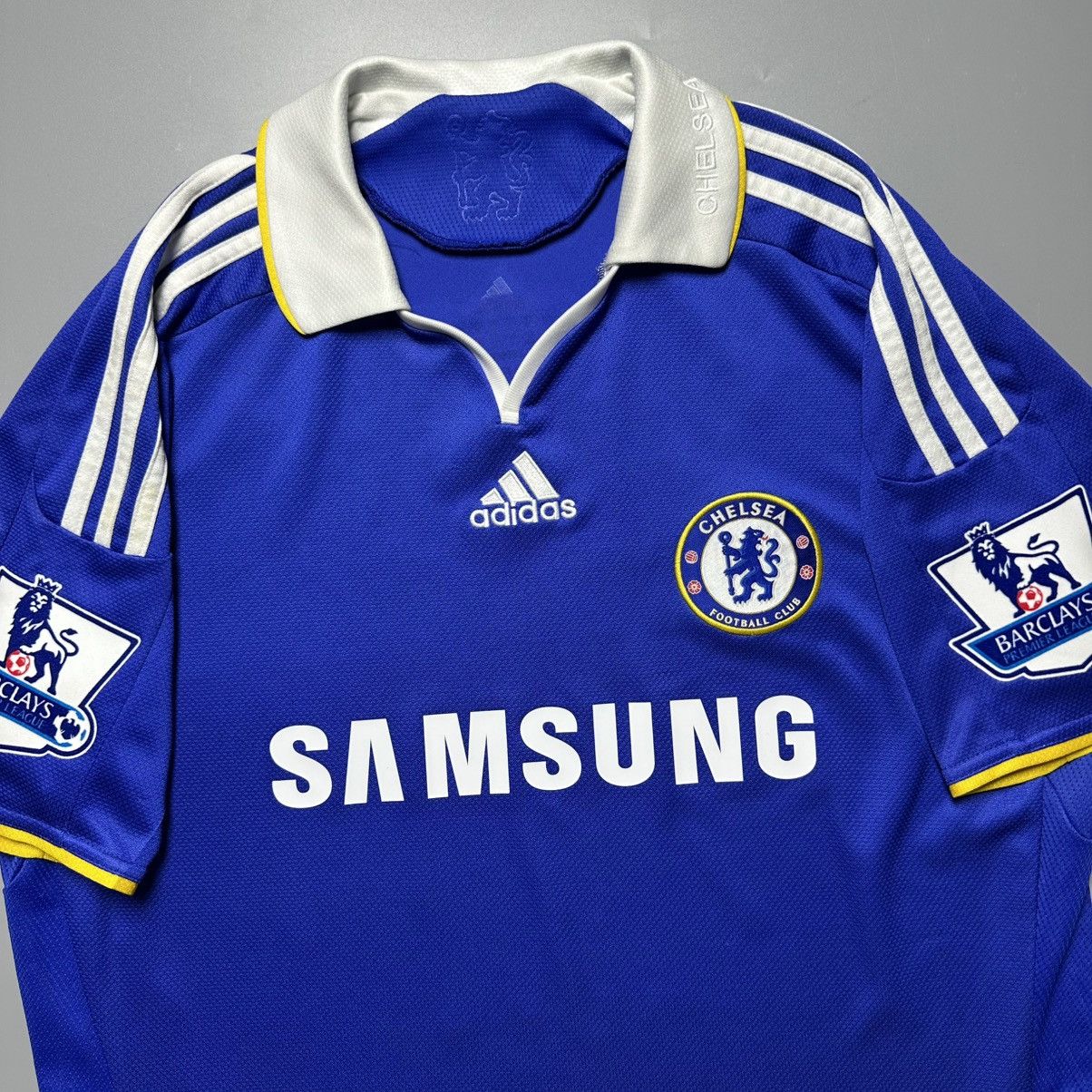 Adidas CHELSEA ADIDAS 2008/2009 FOOTBALL HOME JERSEY #11 DROGBA Size US M / EU 48-50 / 2 - 4 Thumbnail