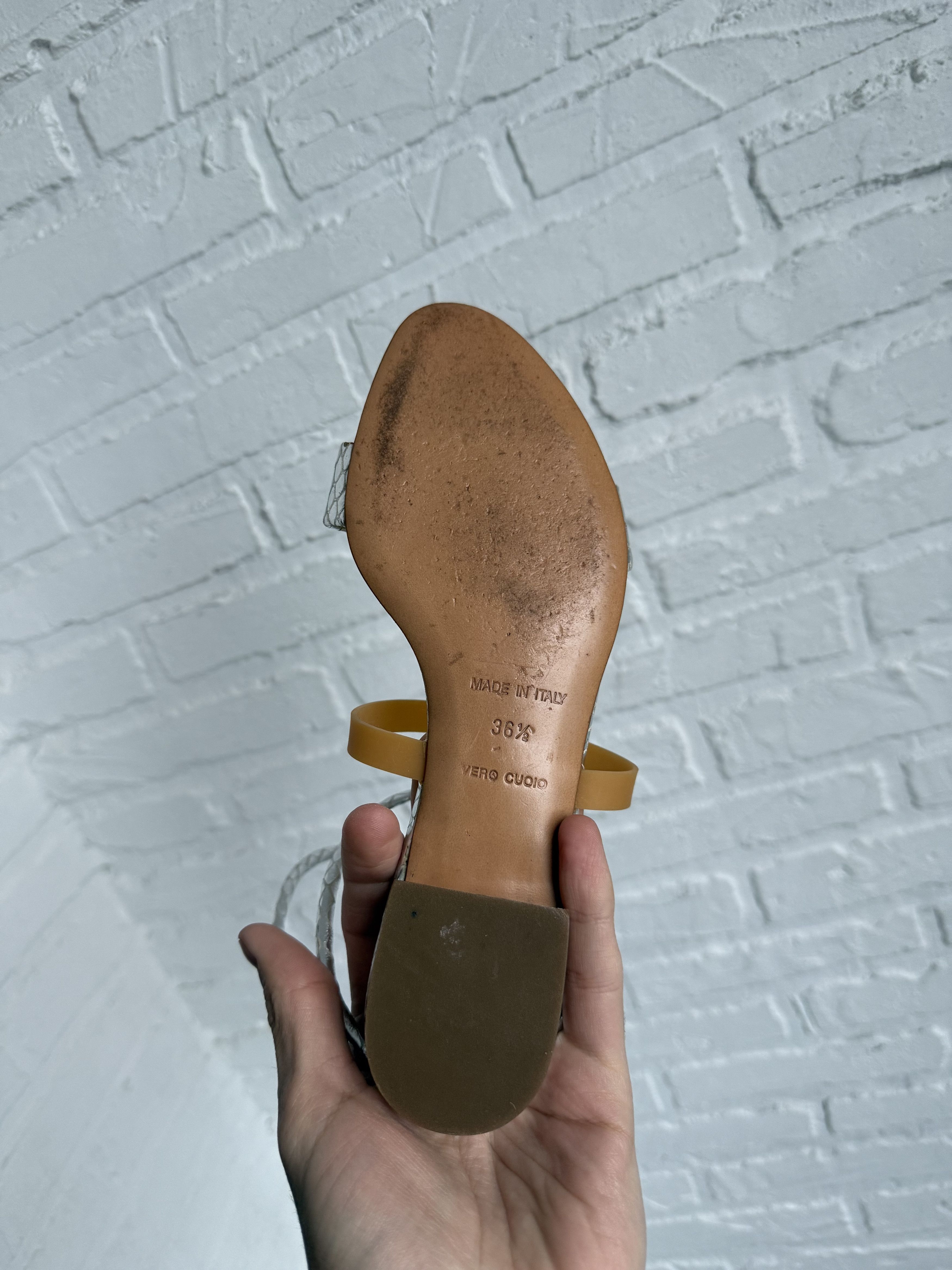 Helmut Lang Archive SS 2002 Helmut Lang Spiral wrap sandals Size US 6.5 / IT 36.5 - 14 Thumbnail