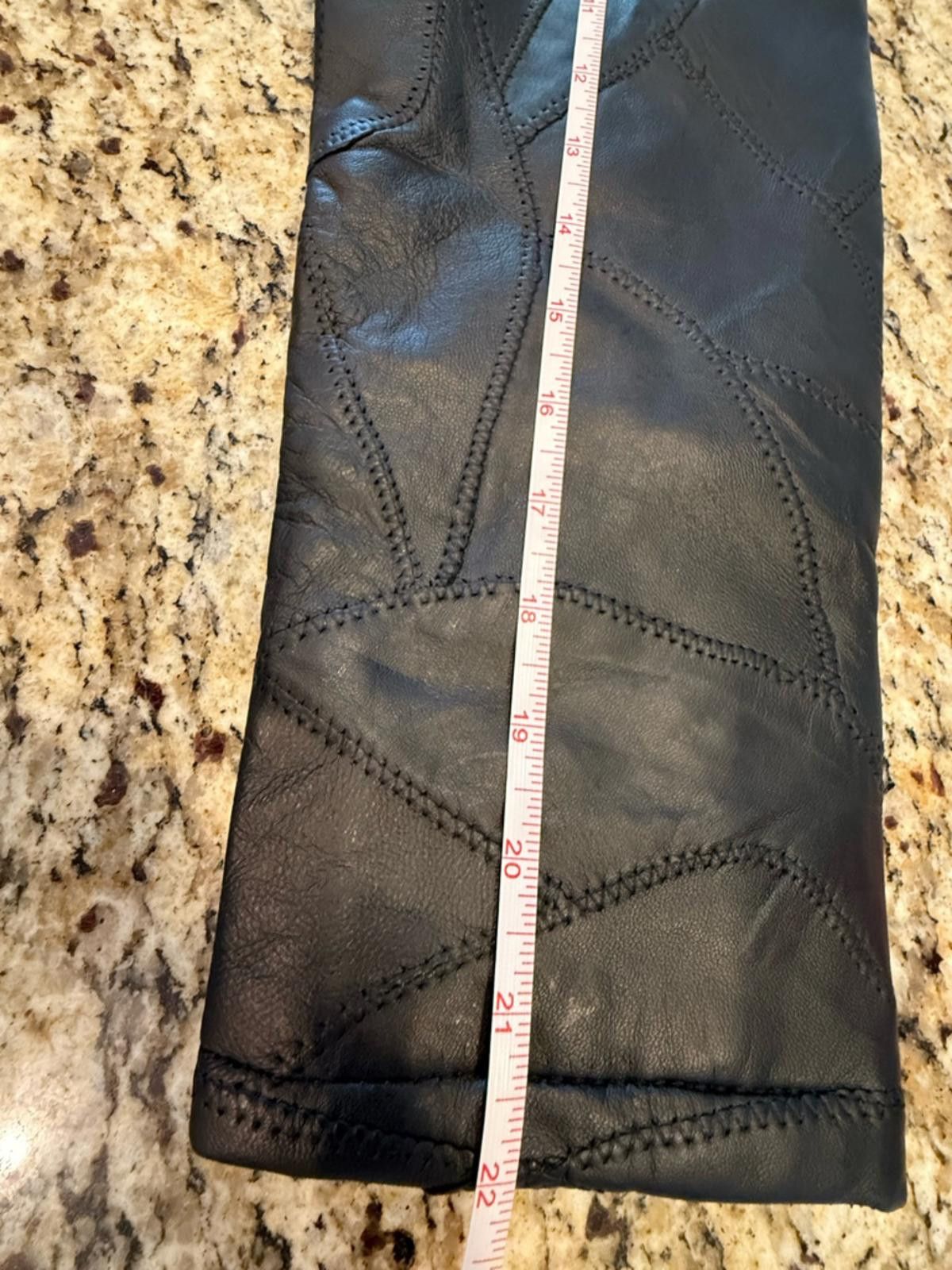 Other Tudor Court black leather coat removable faux fur vest SZ PS Size S / US 4 / IT 40 - 11 Thumbnail