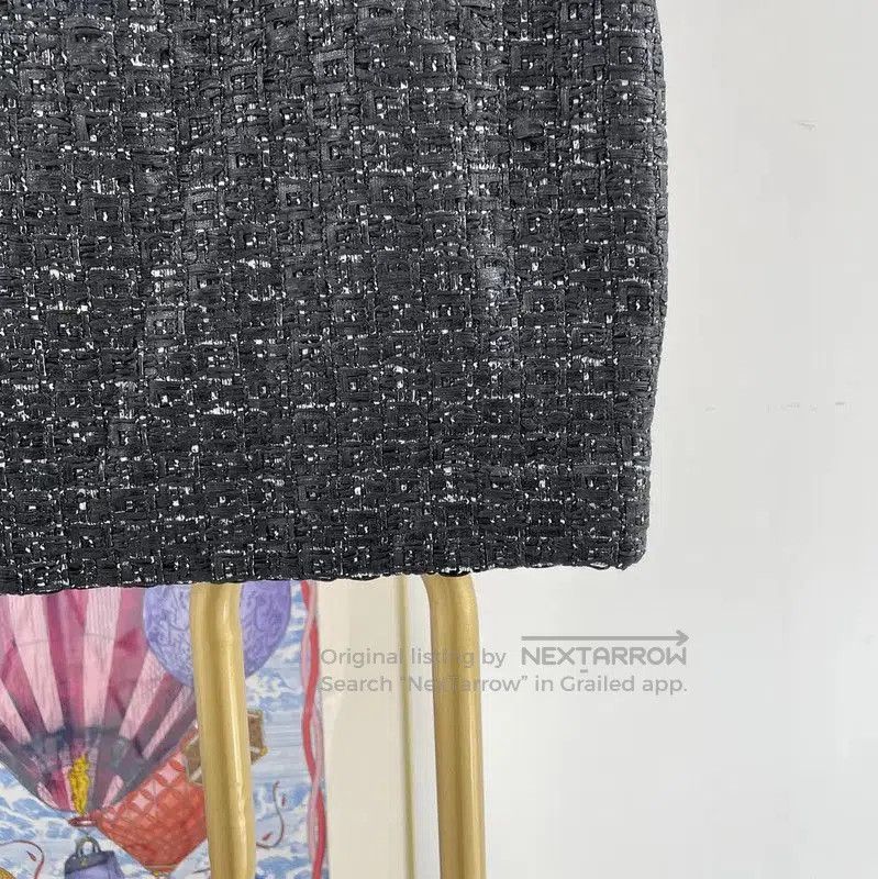 Dior Dior Summer Black Polyester Mini Skirt . Size 23" - 4 Thumbnail