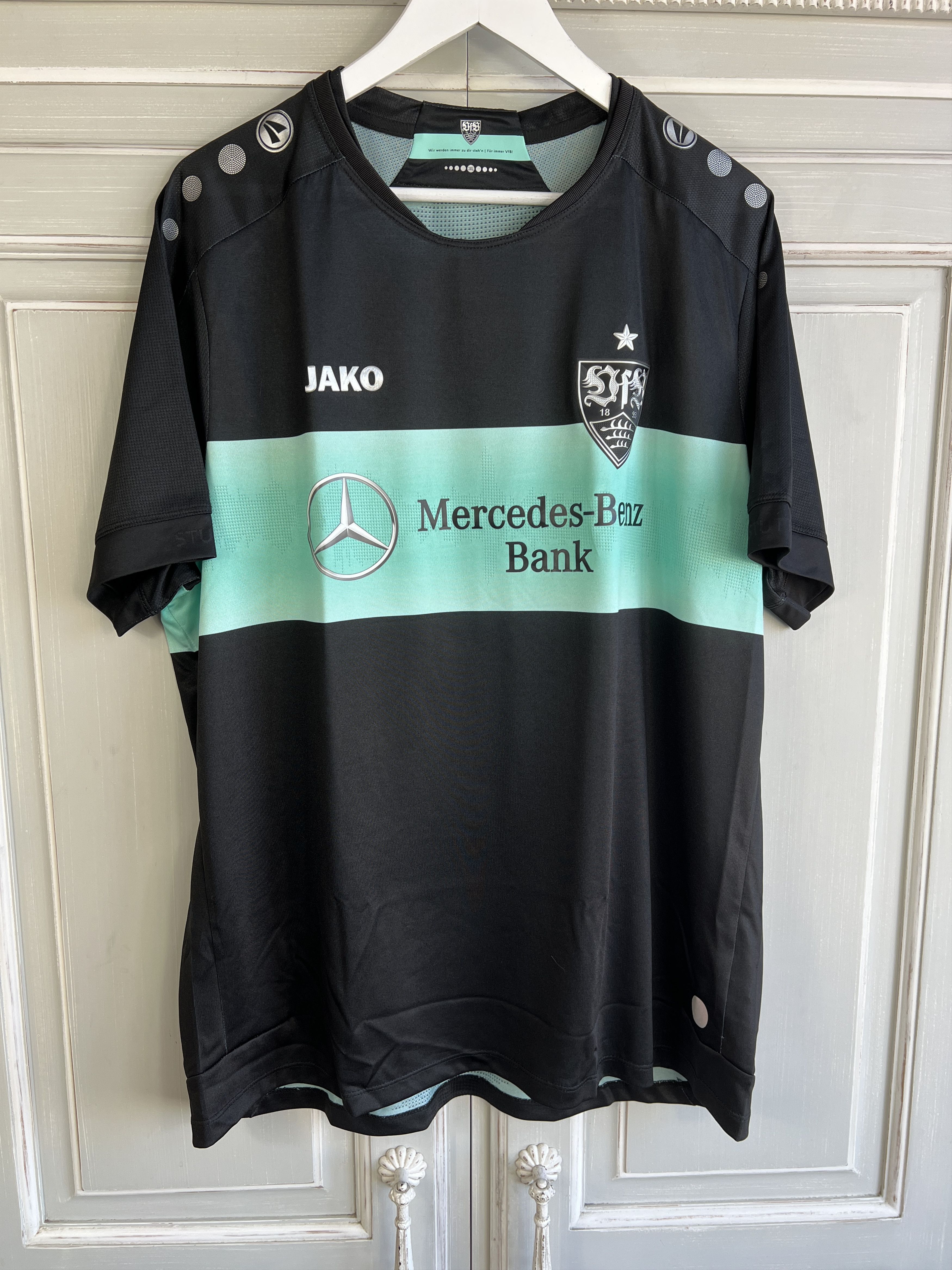 Other jako vfb Stuttgart away home t shirt soccer football xxl Size US XXL / EU 58 / 5 - 1 Thumbnail