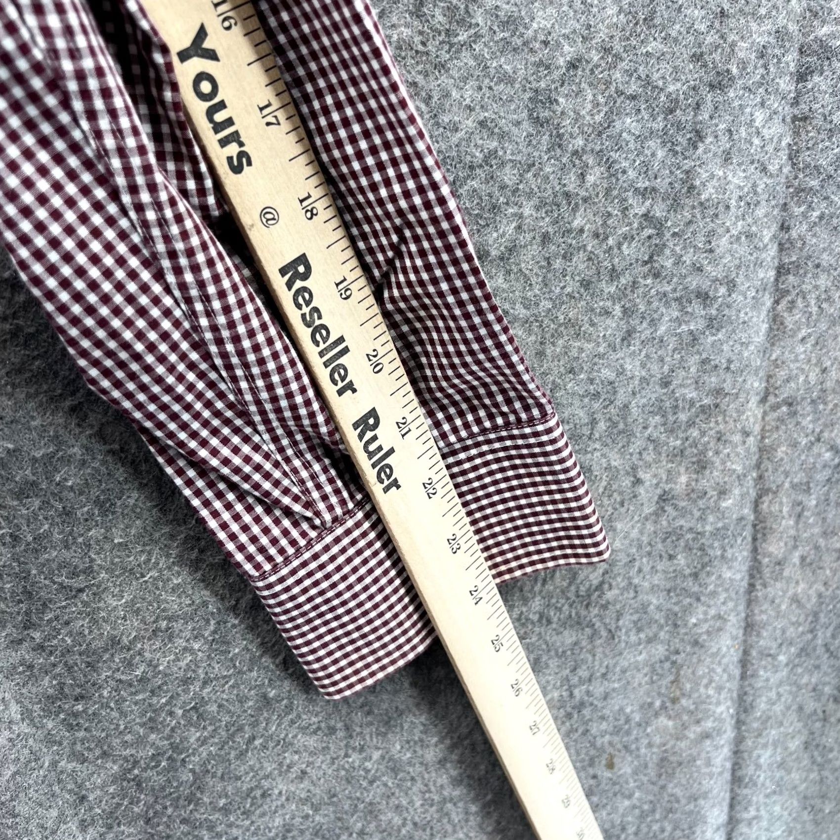 Ariat VINTAGE Ariat Shirt Men Medium Check Red Casual Button Down Windowpane Wrinkle Free Size US M / EU 48-50 / 2 - 4 Thumbnail
