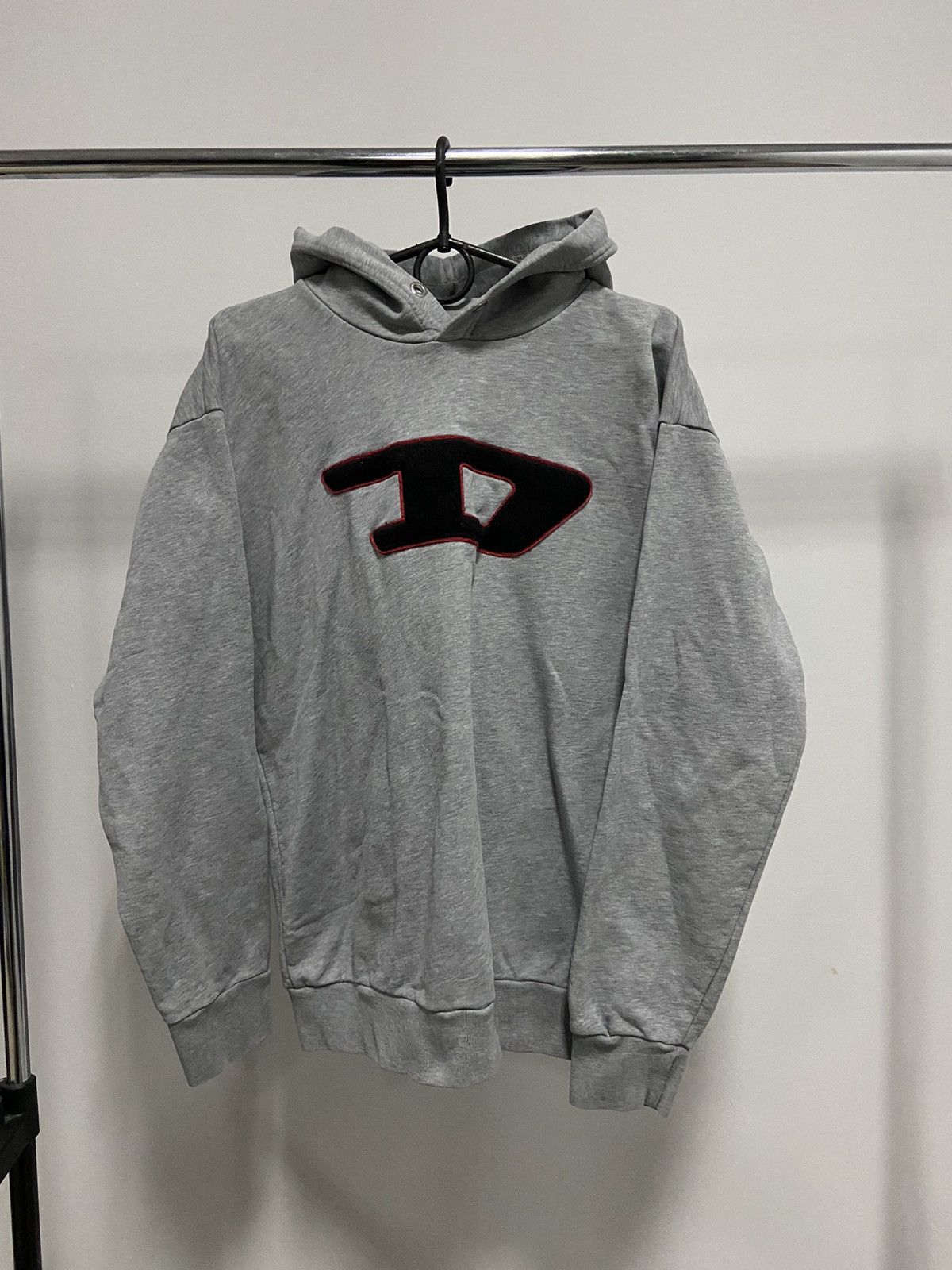 Diesel × Vintage Diesel hoodie big logo D vintage Size US S / EU 44-46 / 1 - 1 Thumbnail