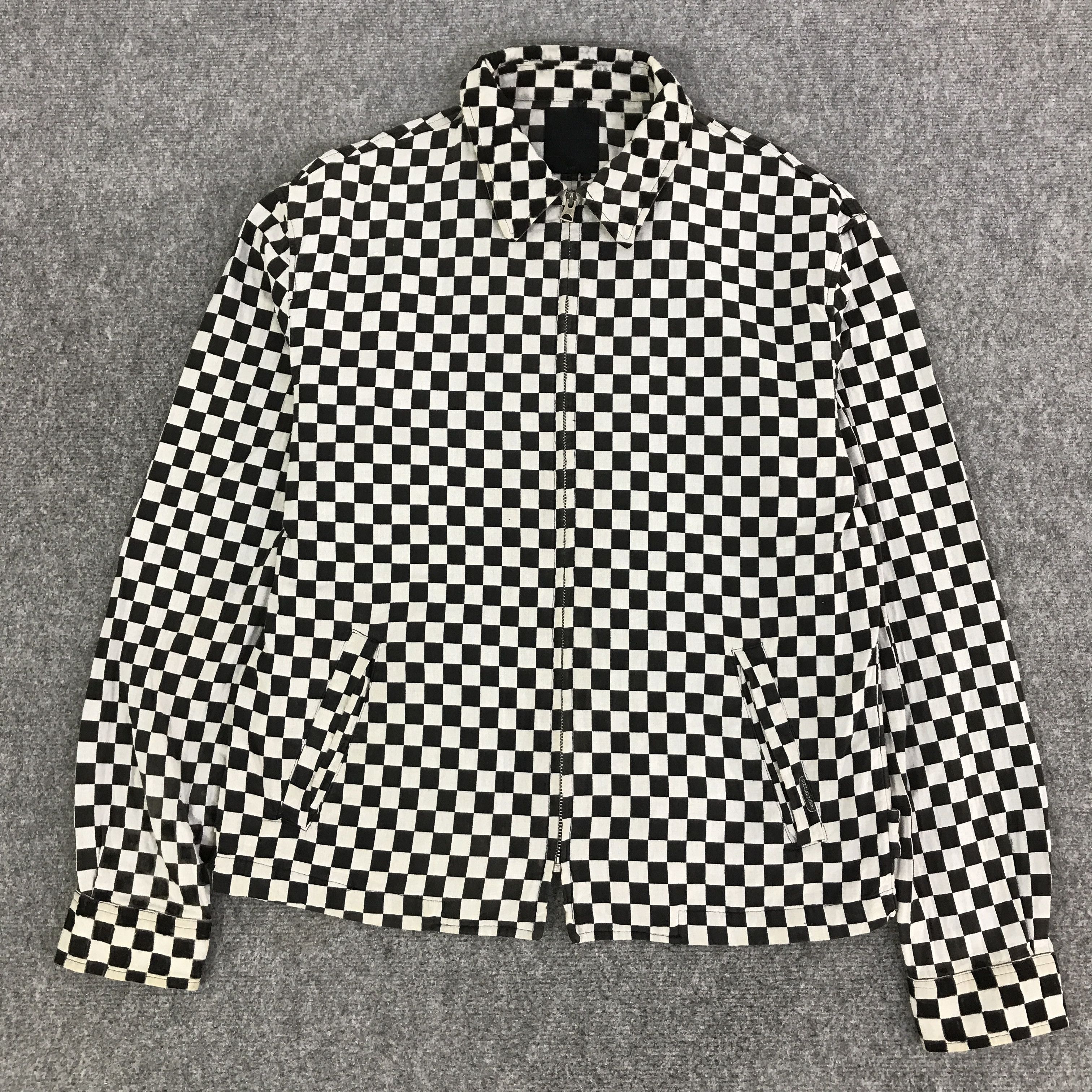 Neighborhood NEIGHBORHOOD CHECKERED DESIGN JACKET K106B15 Size US L / EU 52-54 / 3 - 1 Thumbnail