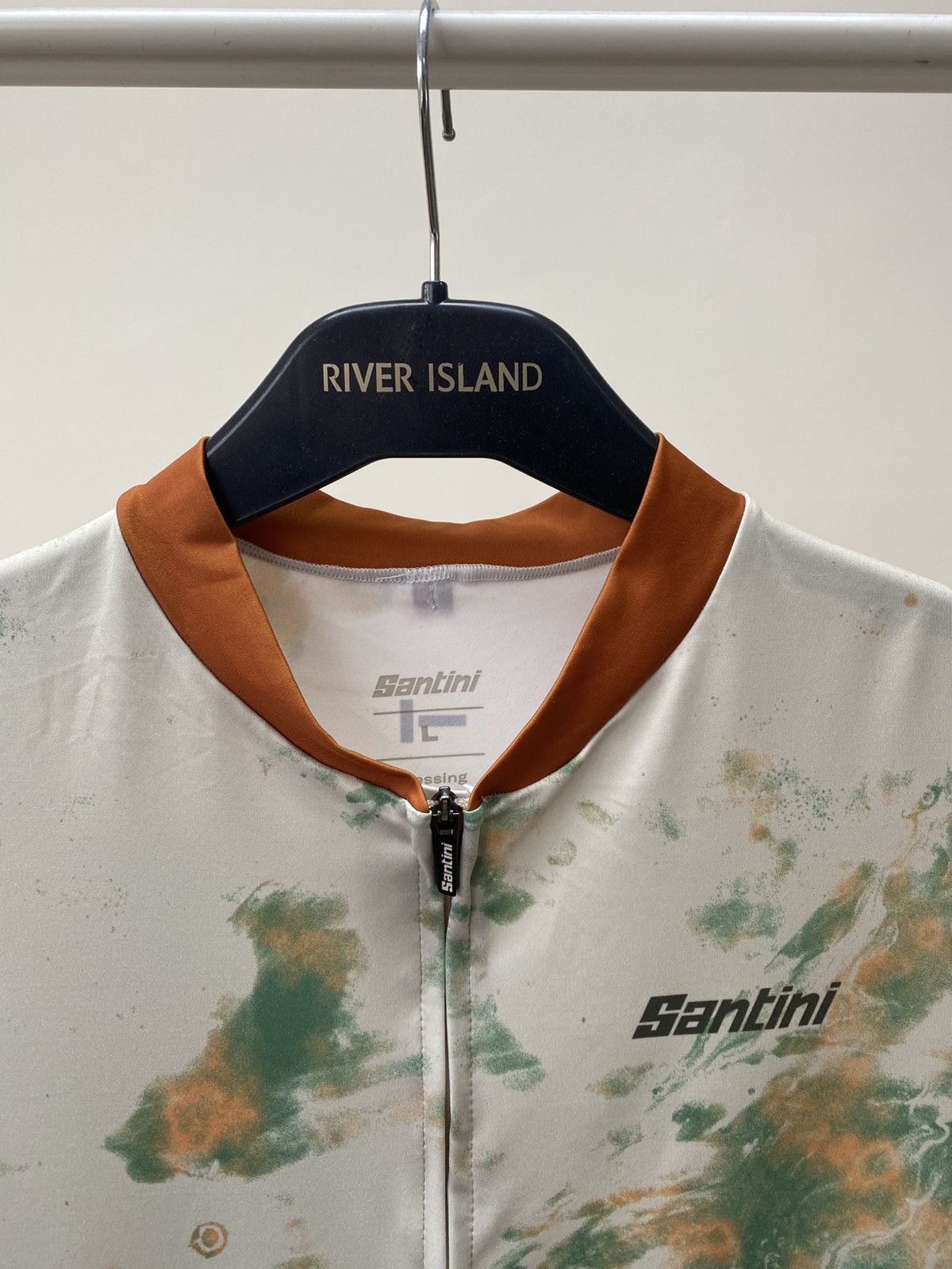 Other Vintage Santini Cycling Jersey Size US L / EU 52-54 / 3 - 5 Thumbnail