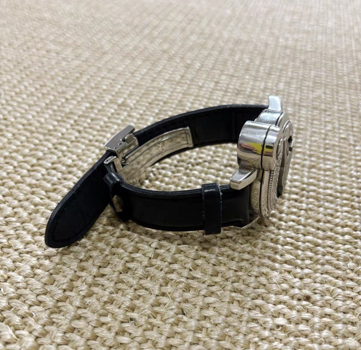 Vivienne Westwood Vivienne Westwood Sliding Saturn Black & Silver Watch J29 Size ONE SIZE - 4 Thumbnail