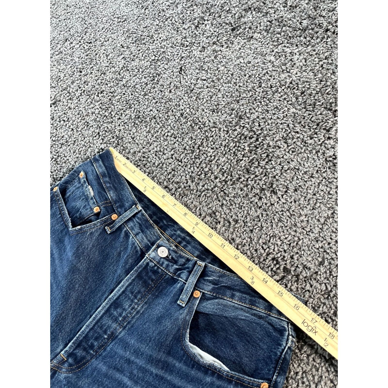 Levi's VINTAGE Levi's 501 Jeans Men 32x30 Straight Denim 5-Pocket Blue United States 90s Cowboy USA Mens Size US 32 / EU 48 - 4 Thumbnail