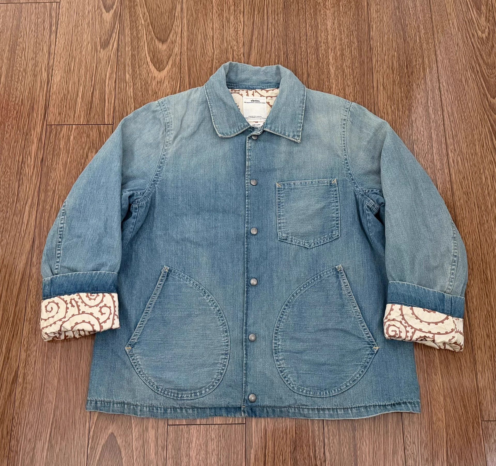 Visvim VISVIM SS OUTLAND JKT DAMAGED FOLIAGE 18SS KAMON 2 Size US M / EU 48-50 / 2 - 4 Thumbnail