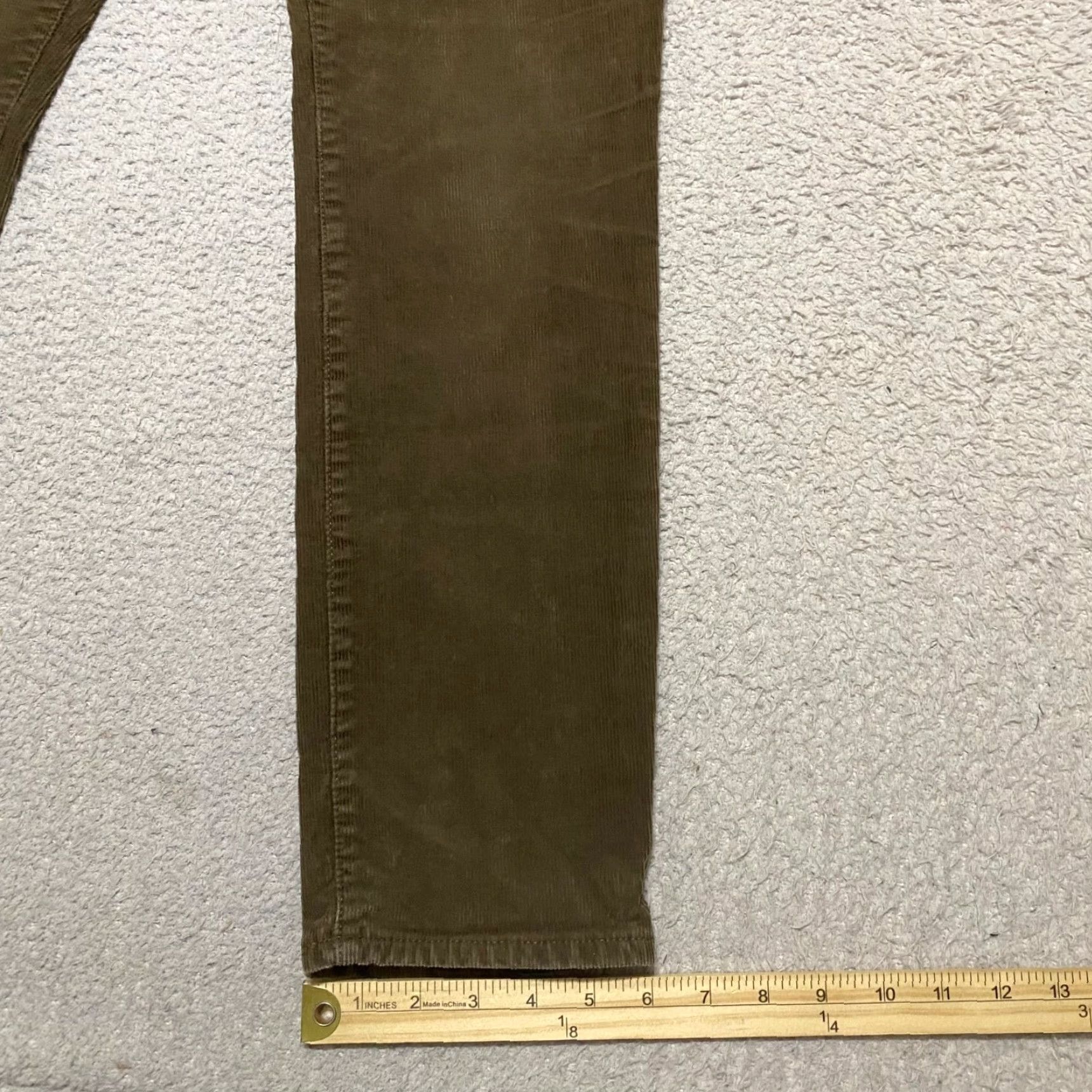 Gap GAP Jeans Womens Tall 28 Brown Corduroy Skinny Mid Rise Corduroy Jeans Tall Womens 28 Brown Skinny Mid Rise GAP Size 28" / US 6 / IT 42 - 5 Thumbnail