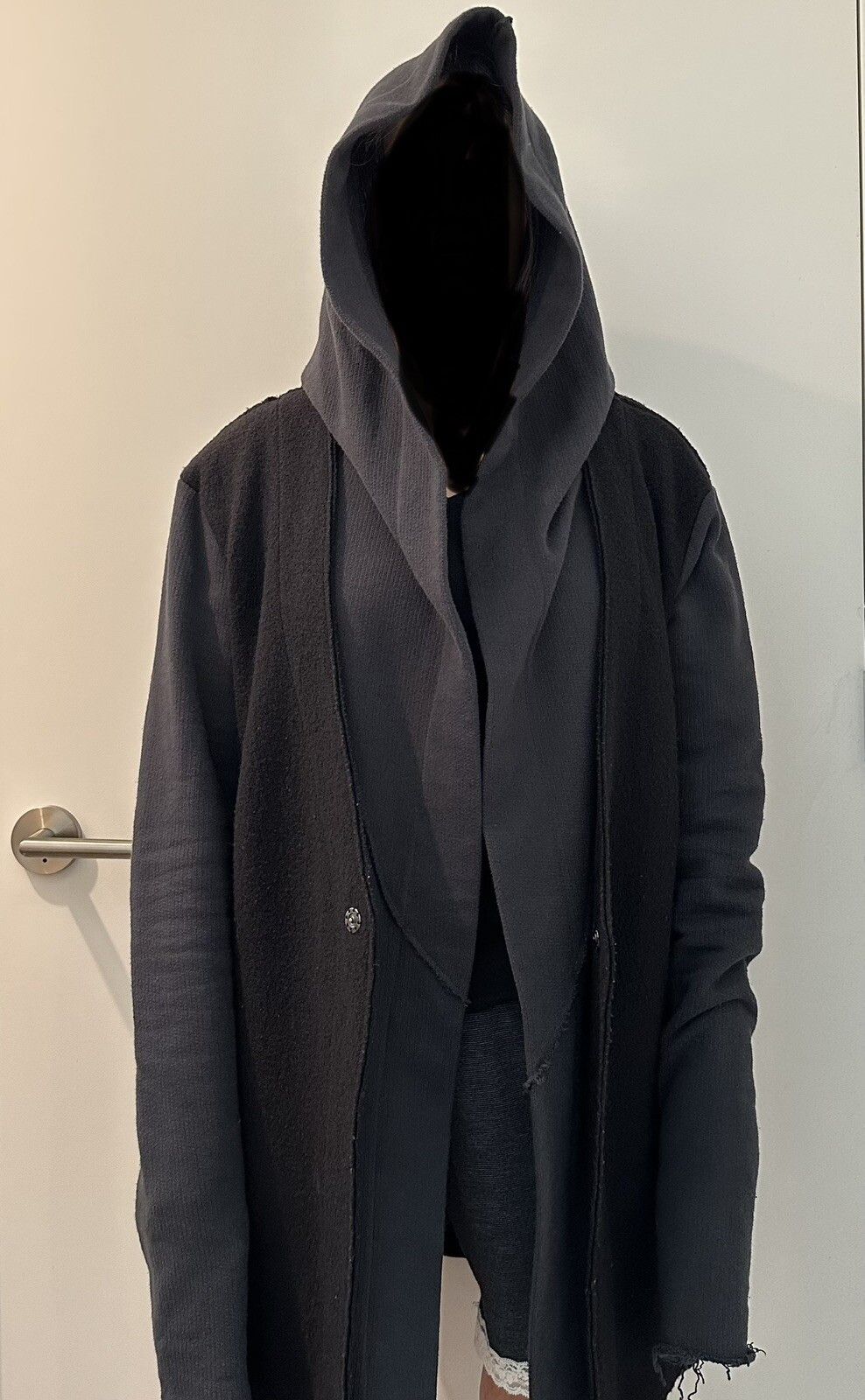 Andrea Ya'aqov Andrea Ya'aqov Hooded Layered Gothic Coat Size US M / EU 48-50 / 2 - 1 Thumbnail