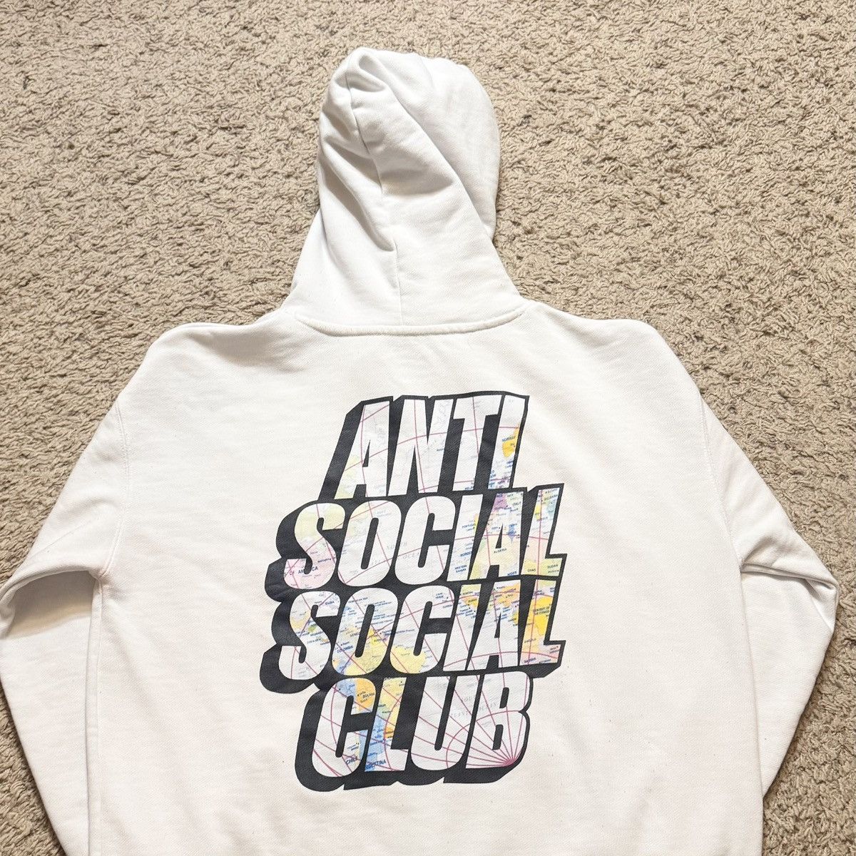 Anti Social Social Club Anti Social Social Club White Pullover Hoodie Size US L / EU 52-54 / 3 - 6 Thumbnail