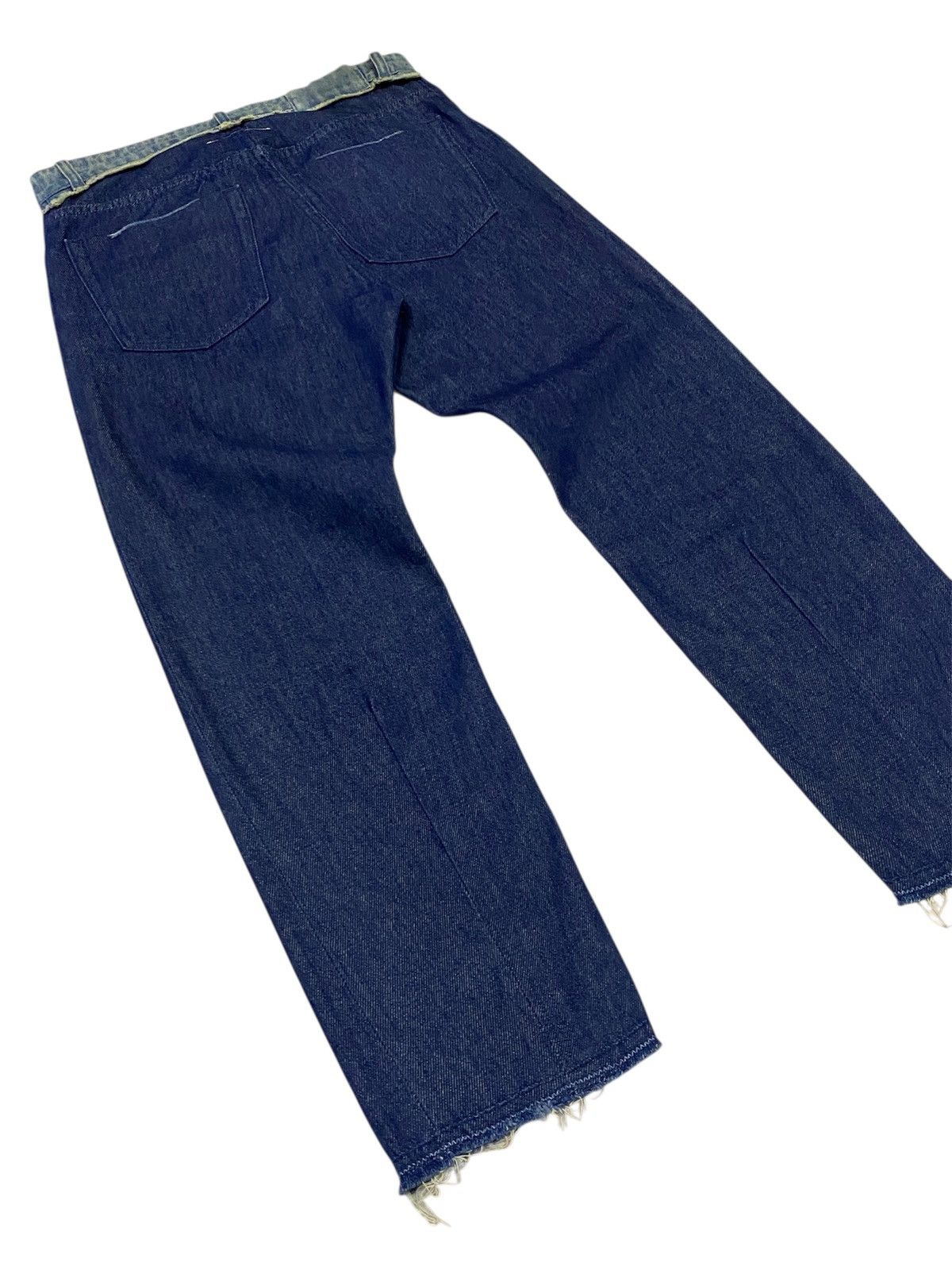 Maison Margiela Maison Martin Marglela Hem faux fur Jeans Pants Size 29" - 24 Thumbnail