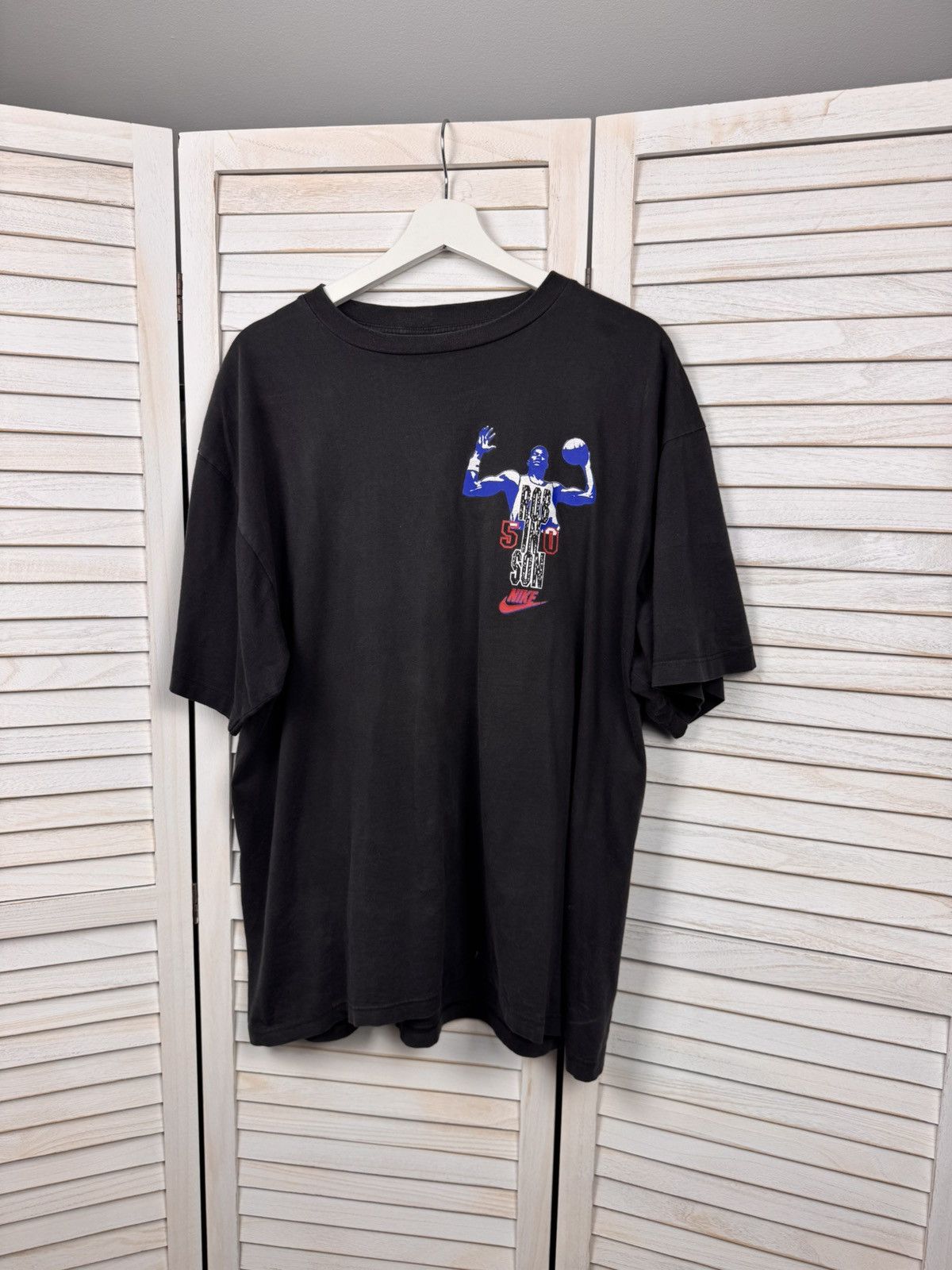 Nike Vintage Men's Shirt Nike Jordan 50 90s Size L Size US L / EU 52-54 / 3 - 3 Thumbnail