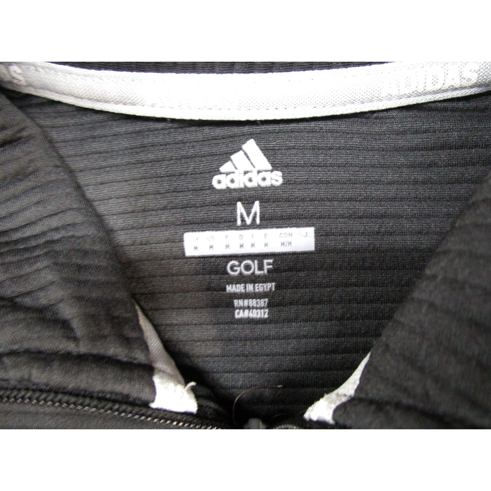 Adidas Adidas Golf Jacket Women's Long Sleeve Black M Athletic Stretch Read Size M / US 6-8 / IT 42-44 - 2 Thumbnail