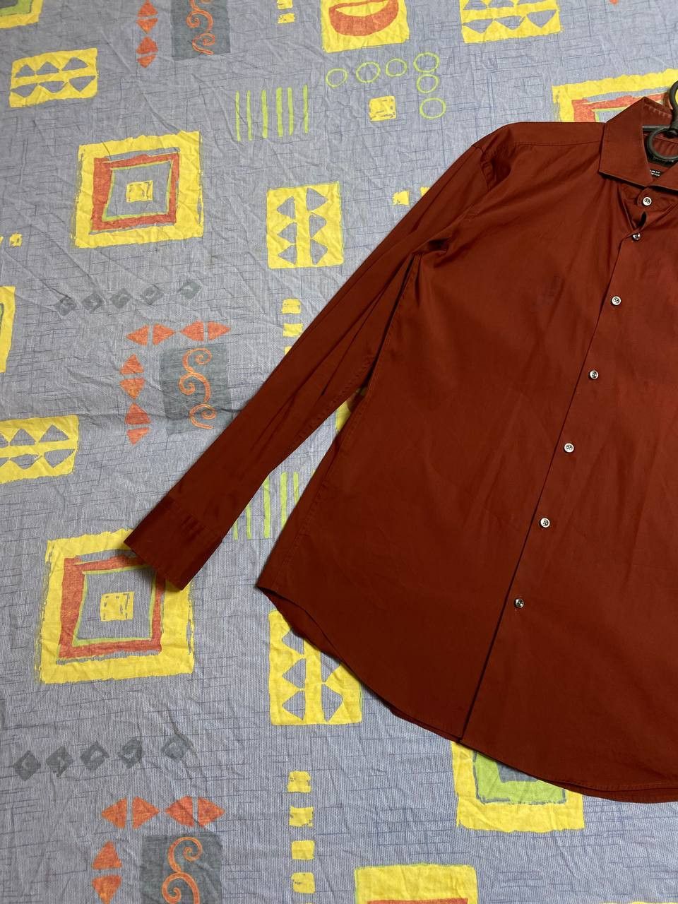 Hugo Boss Hugo Boss Vintage Mens Shirt Y2K Size US XXS / EU 40 - 4 Thumbnail