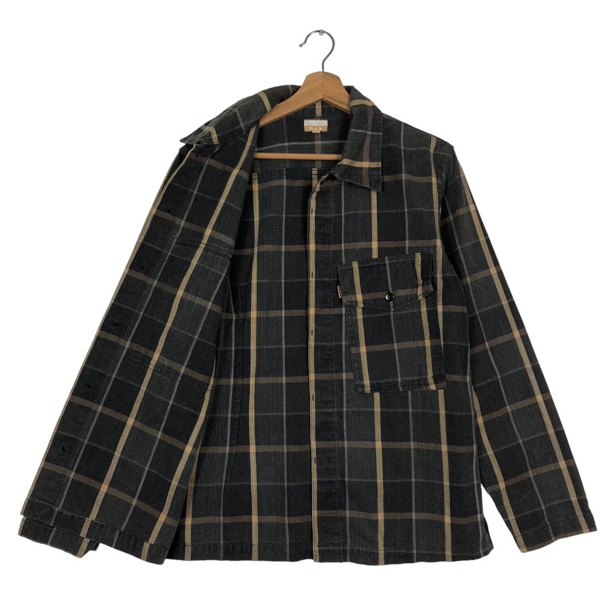 Japanese Brand 🔥Vintage Chore Jacket Paul Smith Tartan Design Punk Style Size US M / EU 48-50 / 2 - 8 Thumbnail