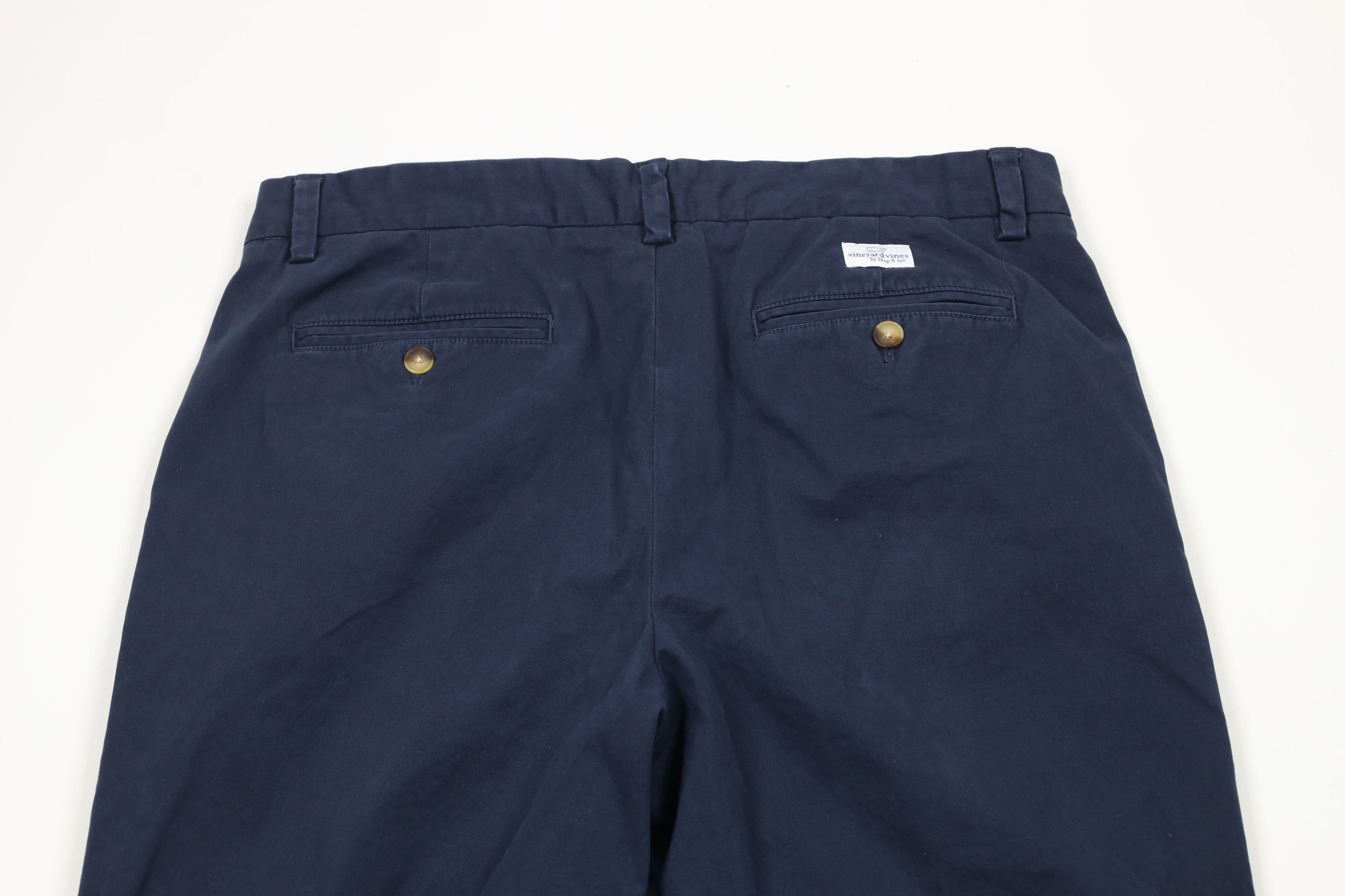 Vineyard Vines × Vintage Vineyard Vines Straight Leg Chino Pants Trousers Blue Size US 34 / EU 50 - 8 Thumbnail