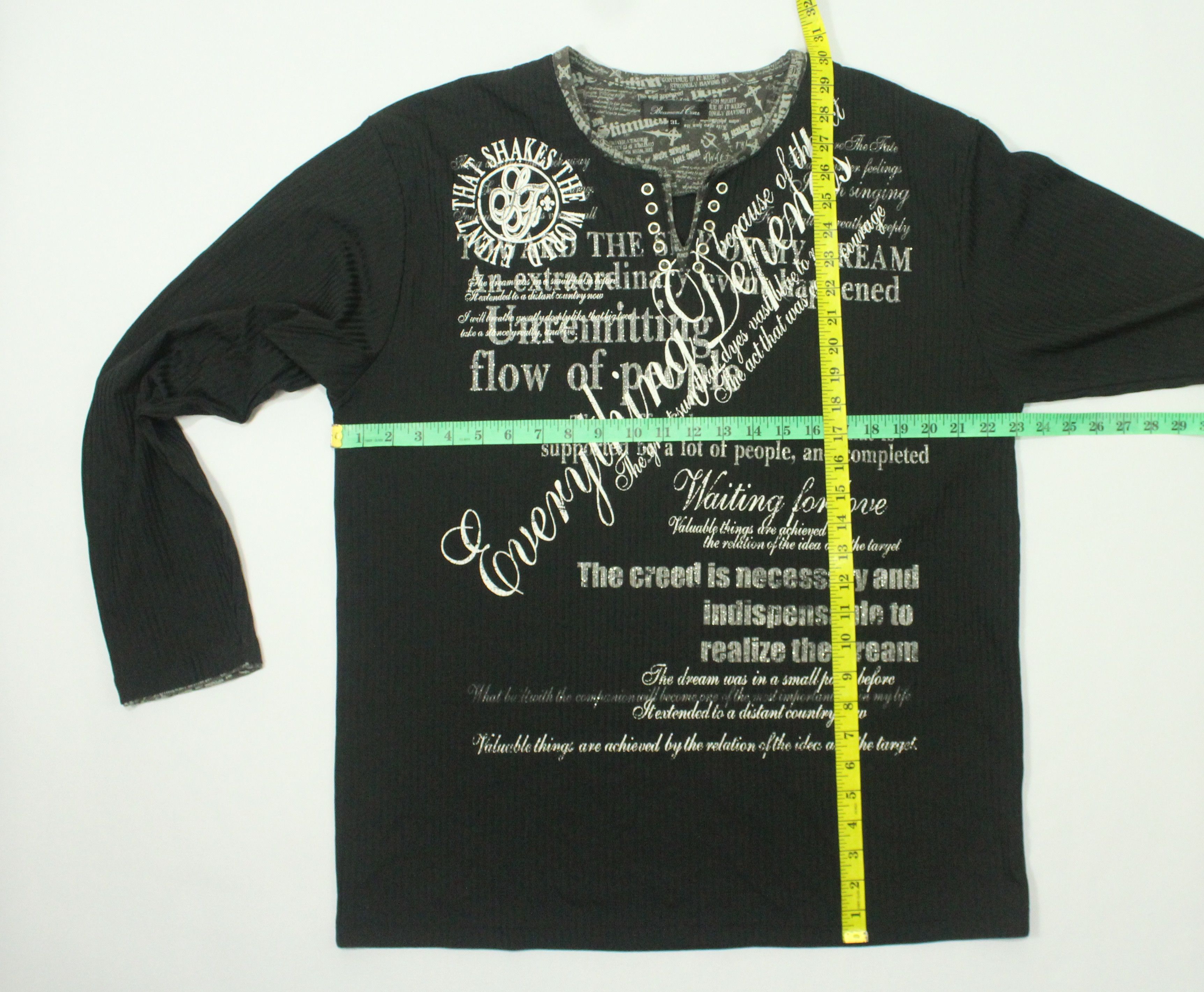 Japanese Brand BEAUMONT CARR Shirt Poem Punk Grunge Gothic Emo Hysteric Size US L / EU 52-54 / 3 - 12 Thumbnail