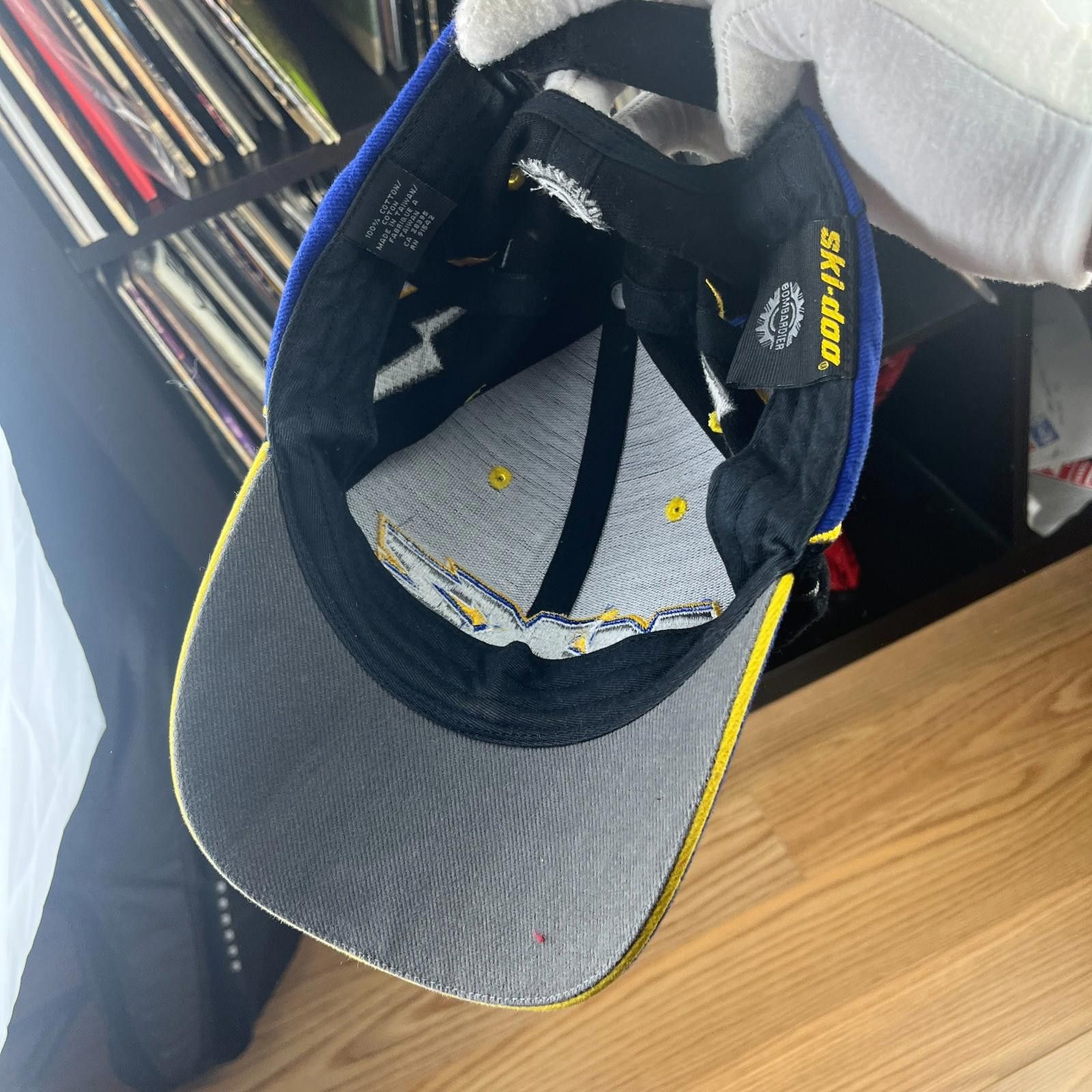 Ski-Doo Ski-Doo Vintage MXZ Rev Motocross Strapback Hat 90s Size ONE SIZE - 5 Thumbnail