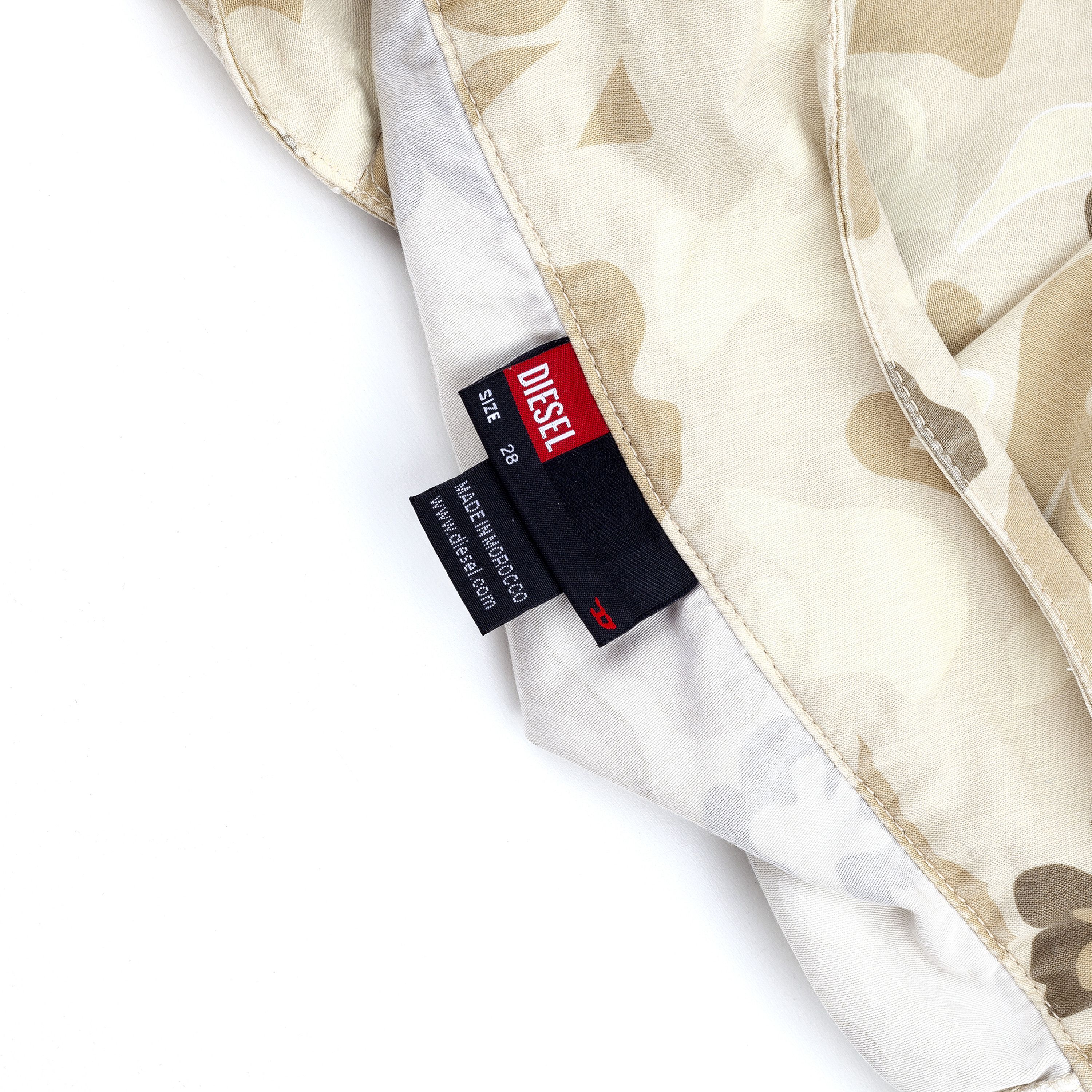 Diesel × Diesel Black Gold Diesel Camouflage Military Mini Skirt (M) Size 27" / US 4 / IT 40 - 5 Thumbnail