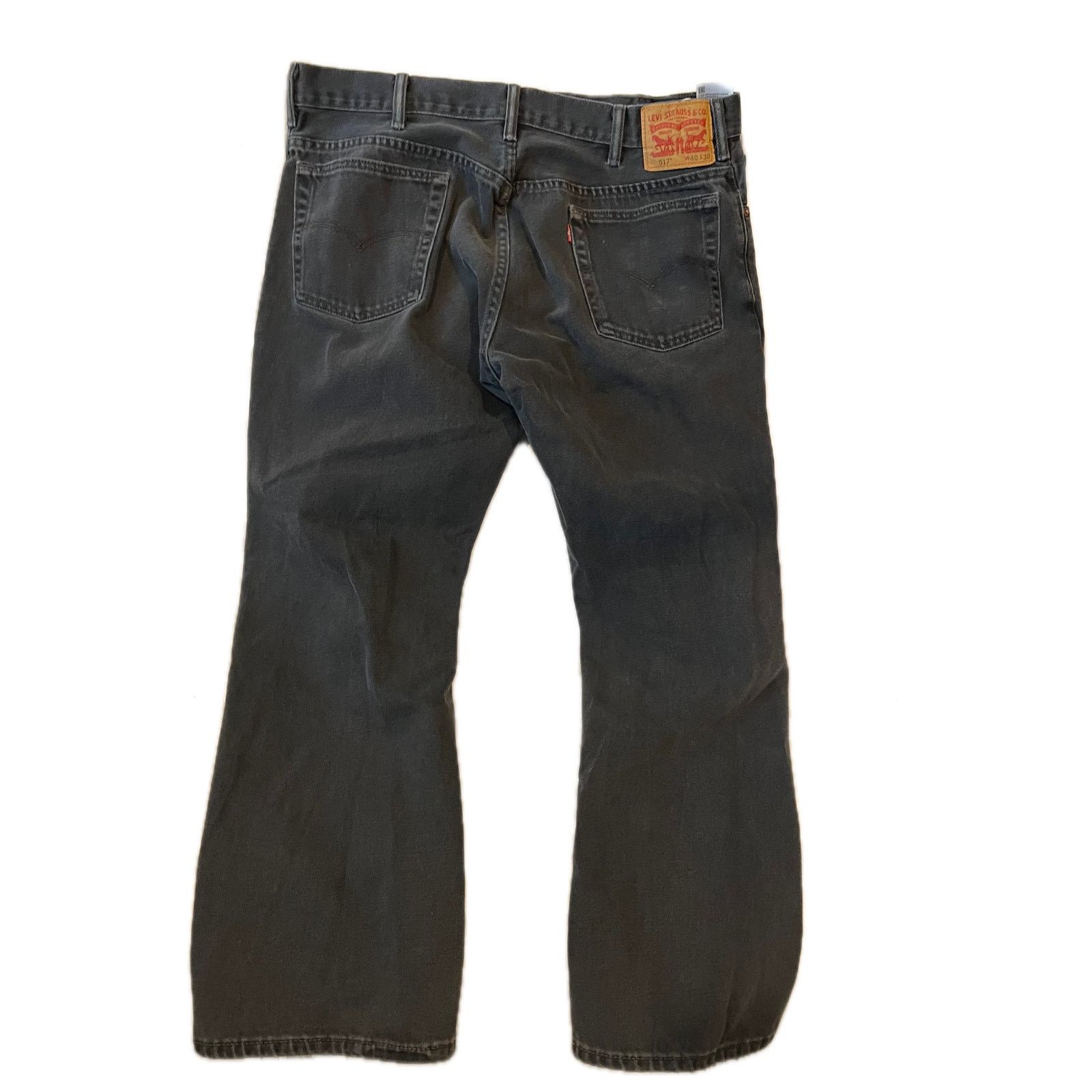 Levi's Levi's 517 Slim Boot Cut Black Jeans Mens 40x30 Size US 40 / EU 56 - 2 Thumbnail