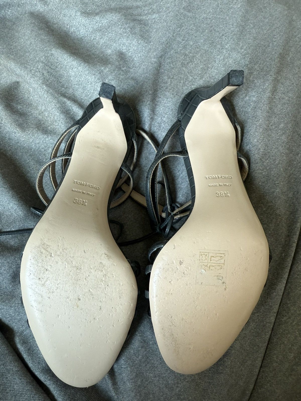 Tom Ford Grey Tom ford heels Size US 8.5 / IT 38.5 - 4 Thumbnail