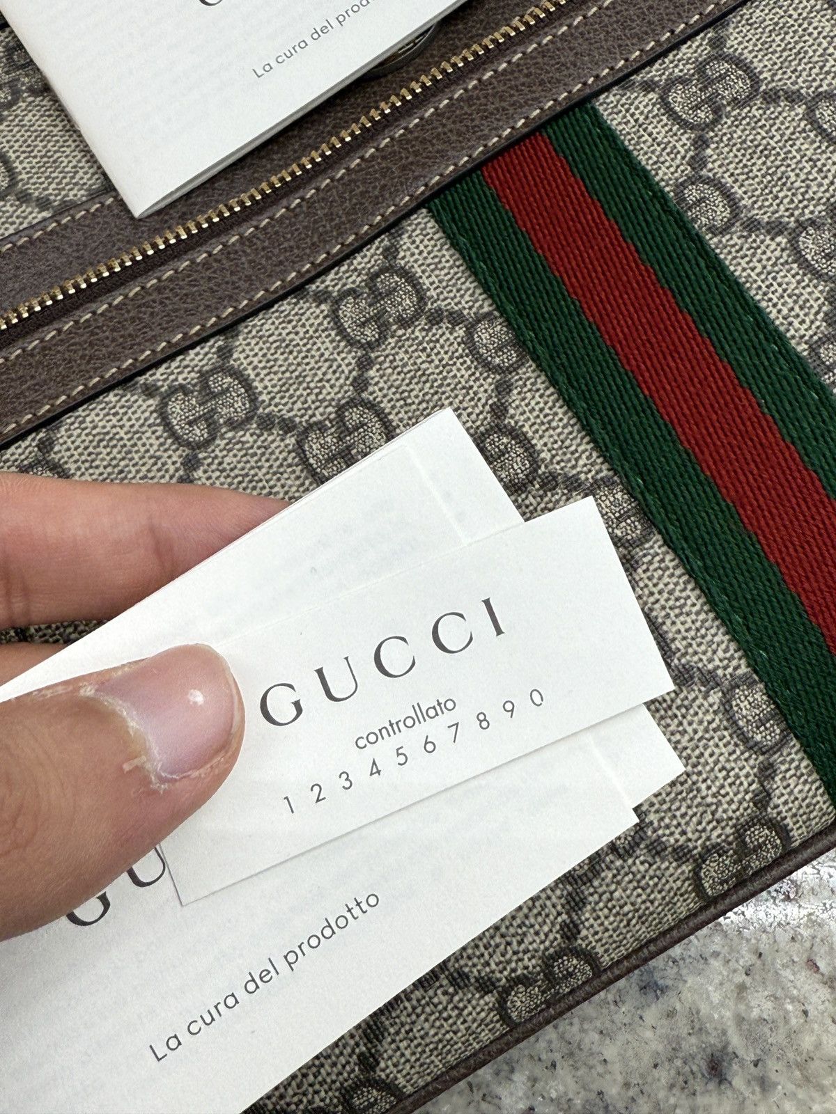 Gucci Gucci Ophidia Clutch Bag Size ONE SIZE - 15 Thumbnail