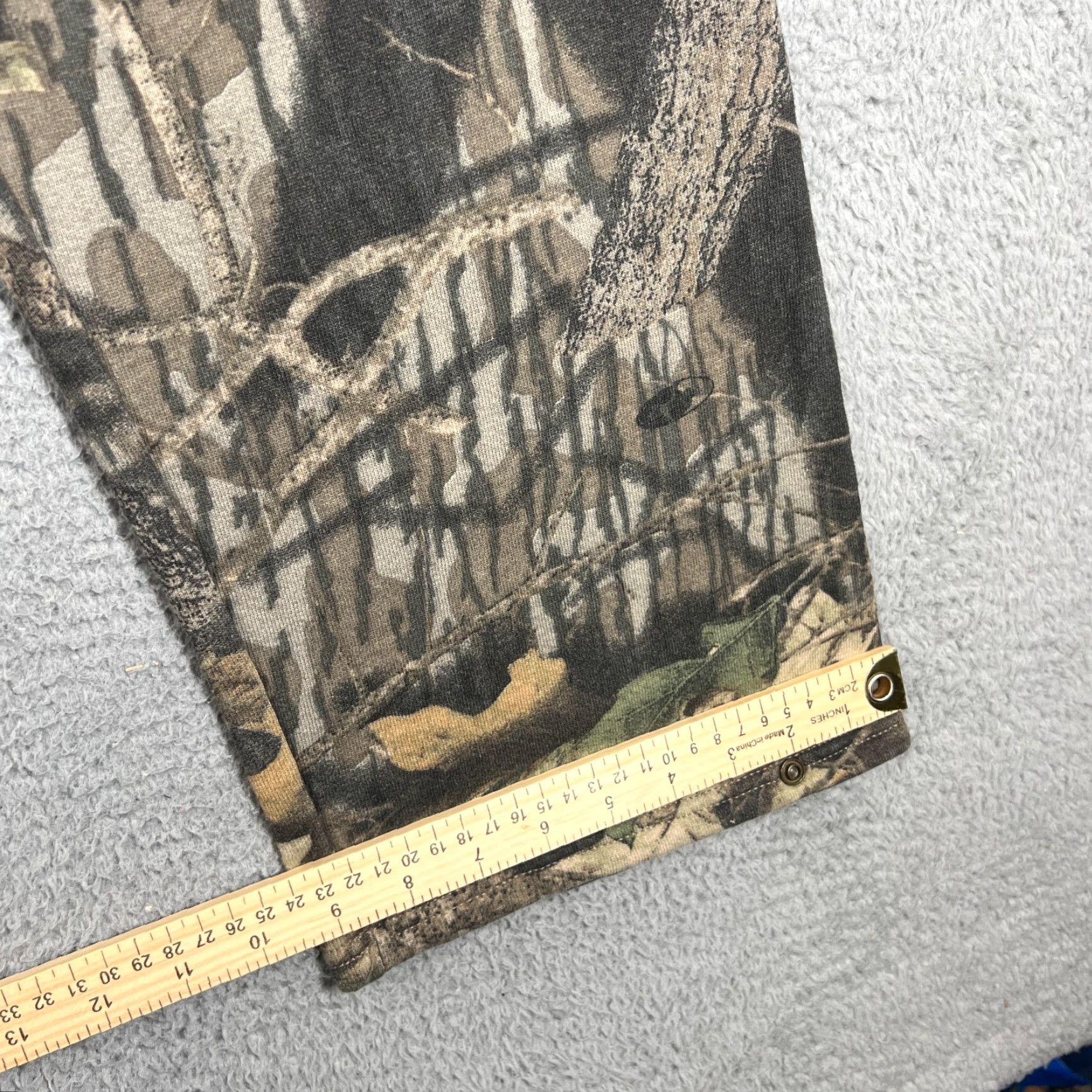 Jerzees Vintage Jerzees Mossy Oak Sweatpants Mens 2XL Camo Cargo Outdoors Grunge Jerzees Outdoors Milti? Size US 39 - 2 Thumbnail